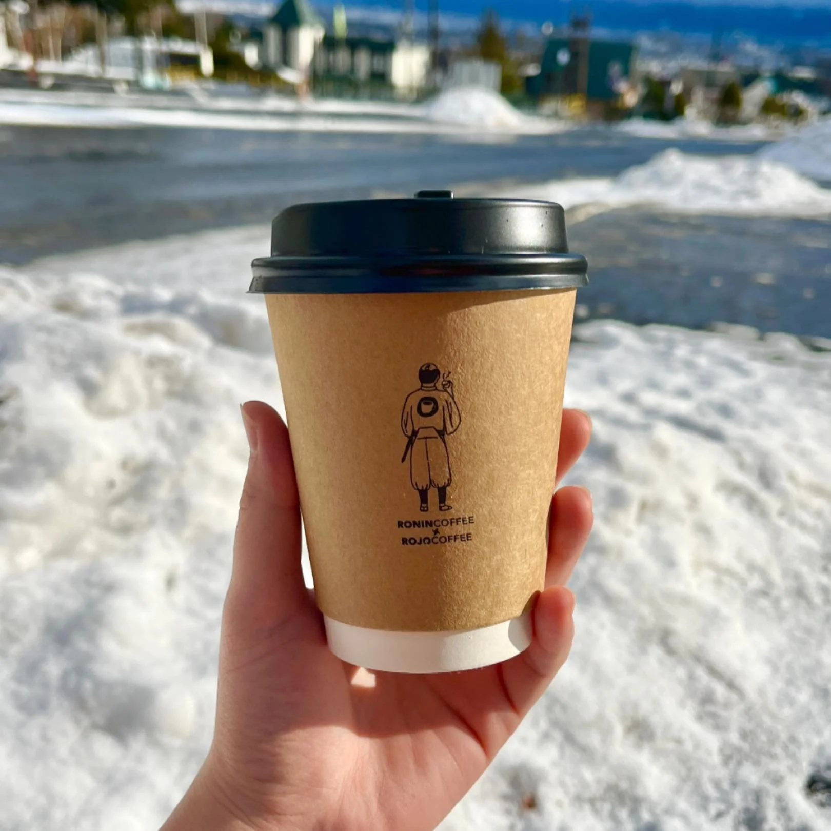 Hot Coffee Drink - Ronin Coffee - Furano