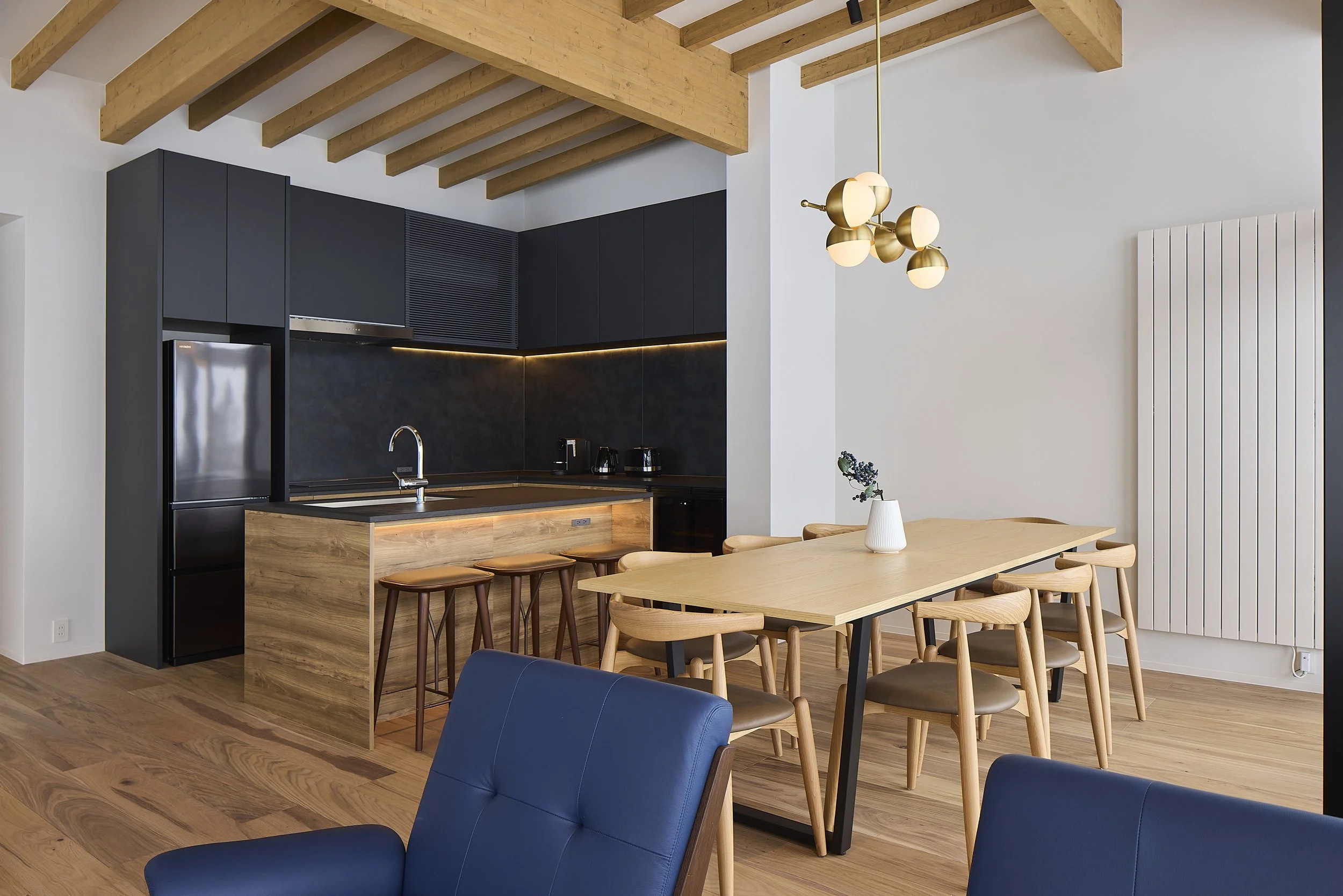 Living Area - Shiyuki Chalet - Furano