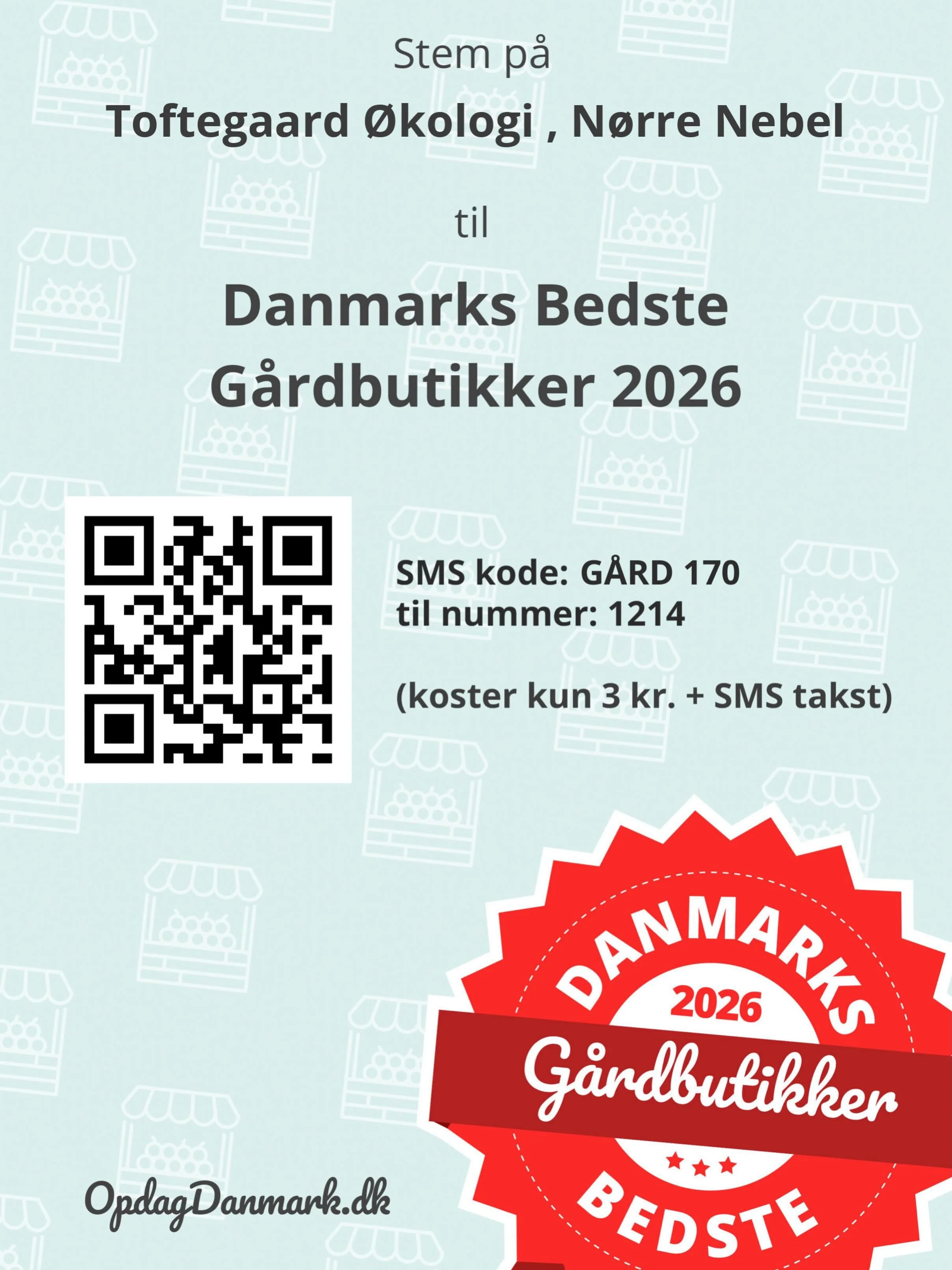 Stem p&aring; os☀️🤩☀️

#&oslash;kologi #danmarksbedsteg&aring;rdbutik #&oslash;kologiskg&aring;rdbutik #vestjylland #ilove&oslash;ko