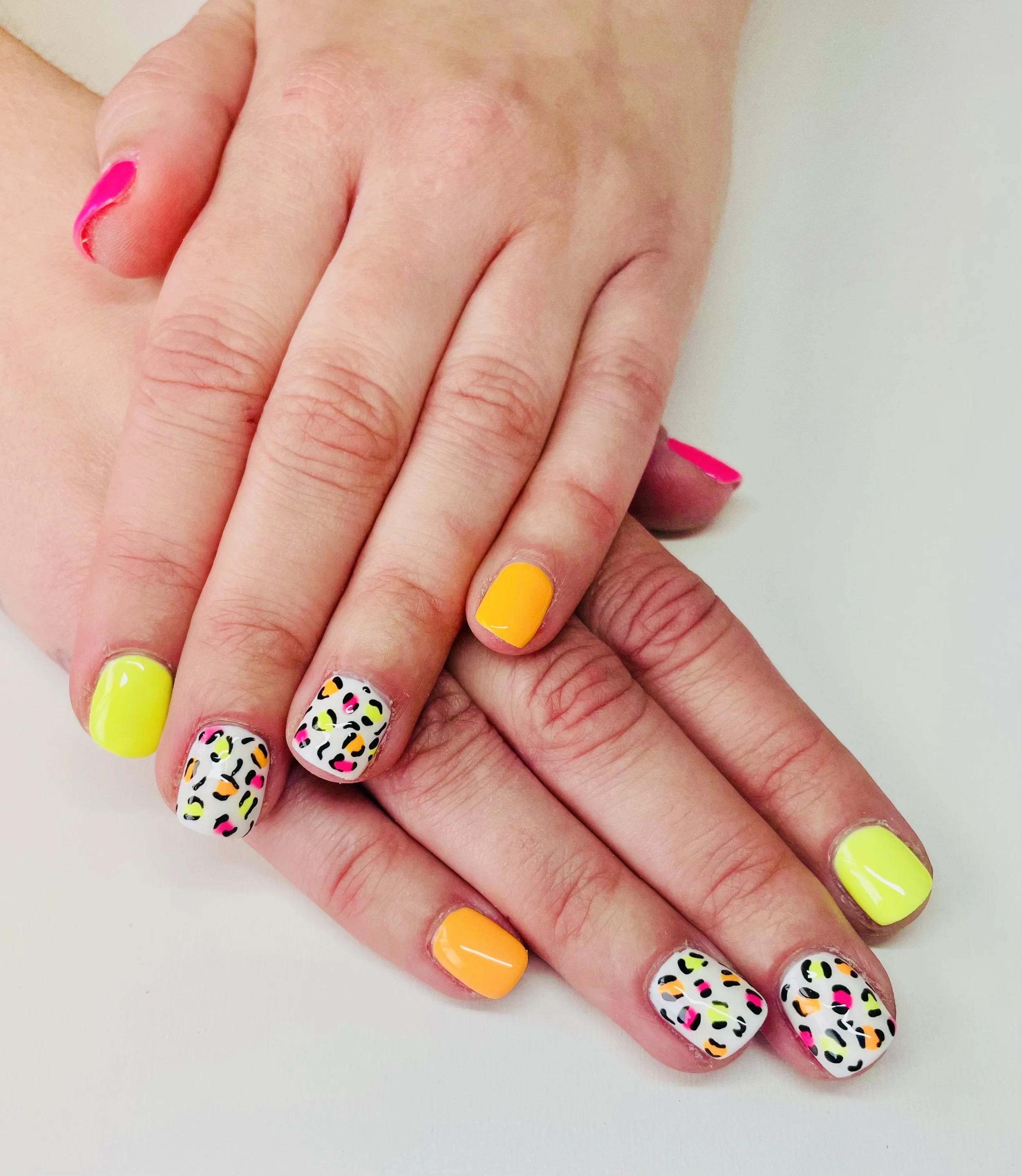 Nail Art bespoke design at The Beauty House Cheshire Sandbach. Nails, BIAB, Builder Gel, Gel Bottle