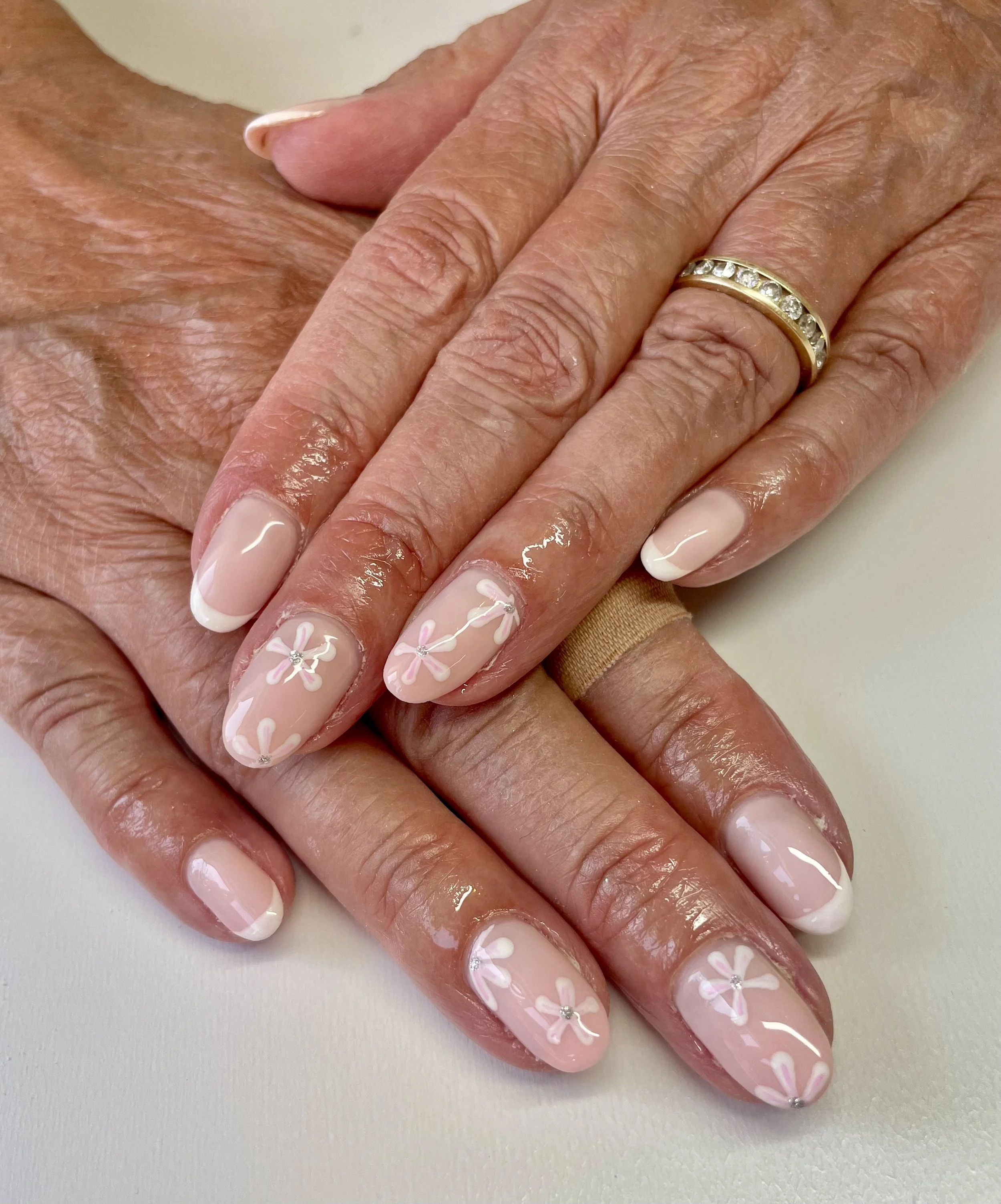 Nail Art bespoke design at The Beauty House Cheshire Sandbach. Nails, BIAB, Builder Gel, Gel Bottle