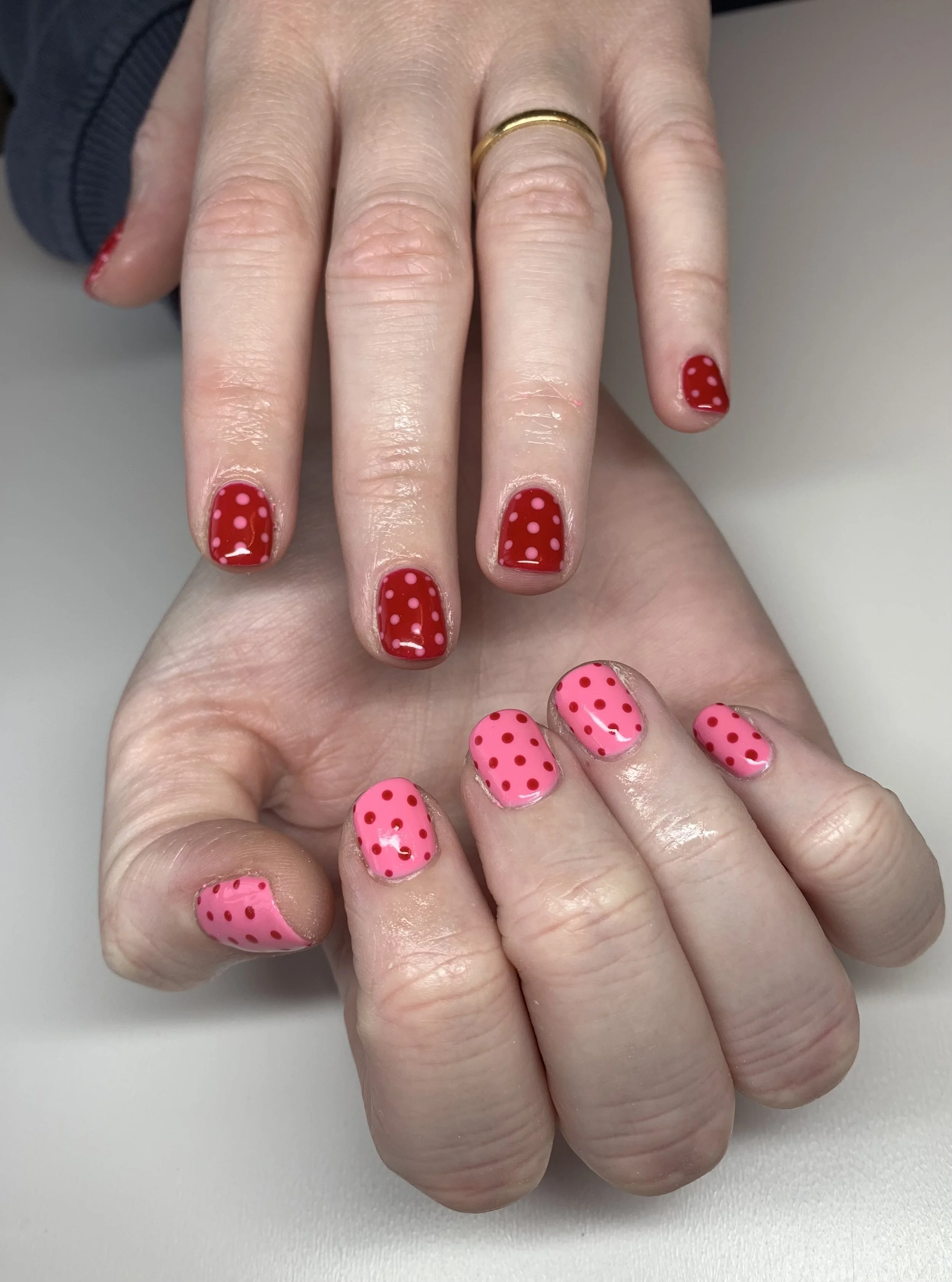 Nail Art bespoke design at The Beauty House Cheshire Sandbach. Nails, BIAB, Builder Gel, Gel Bottle