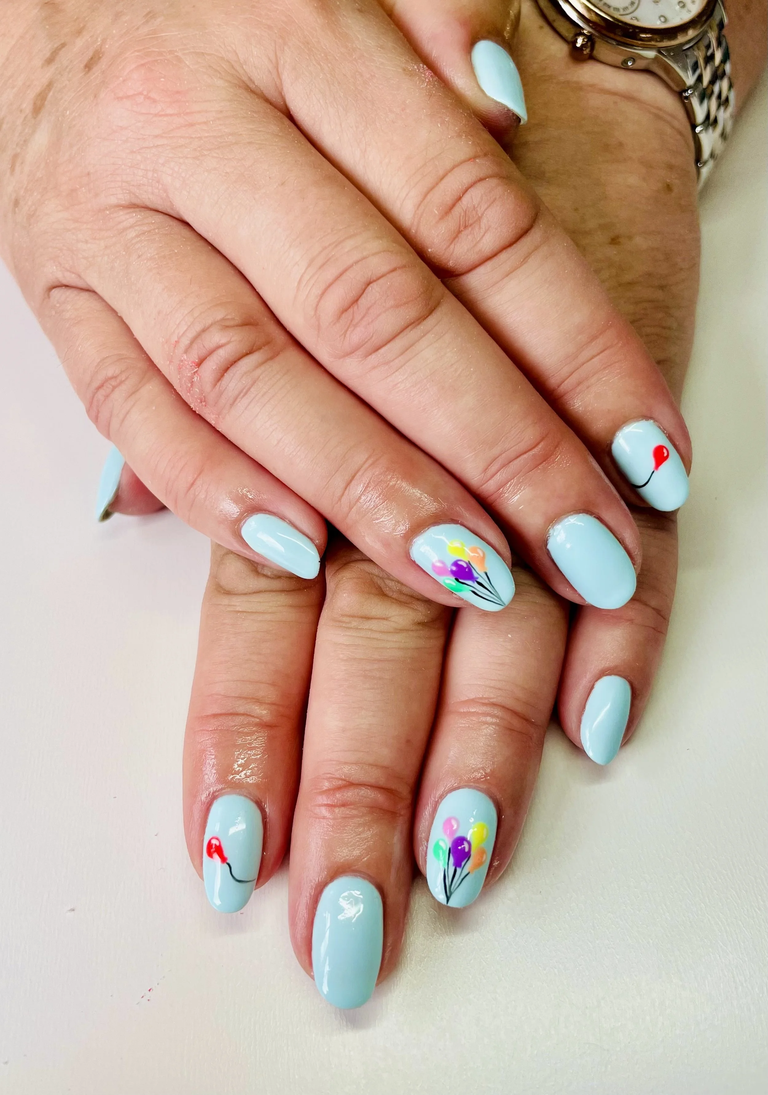 Nail Art bespoke design at The Beauty House Cheshire Sandbach. Nails, BIAB, Builder Gel, Gel Bottle