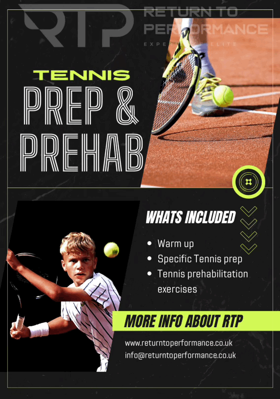 Tennis Preparation & Prehab Program