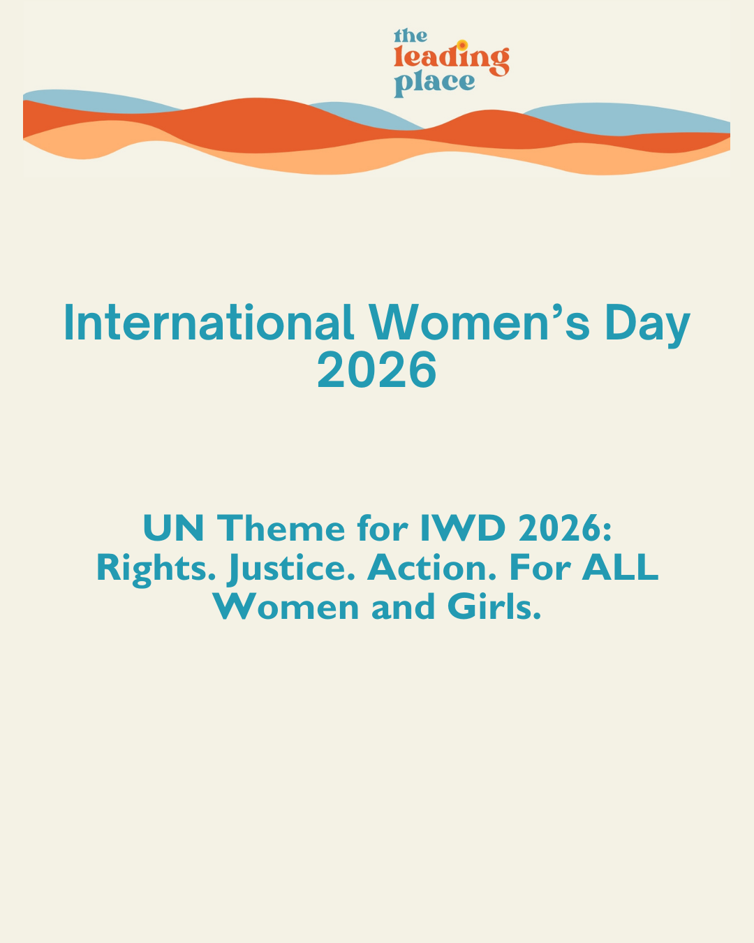 IWD 2026: What I Delivered and What I Heard