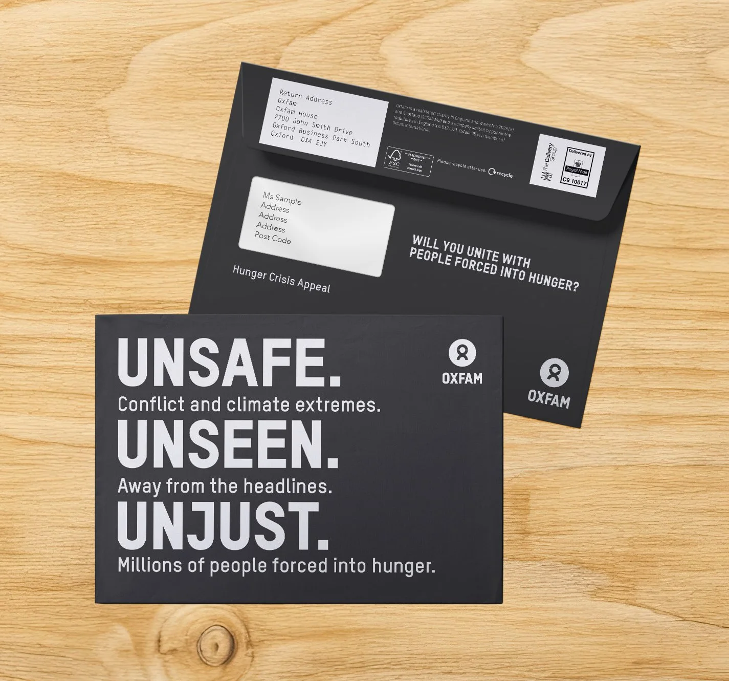 Oxfam GB: Unsafe. Unseen. Unjust.