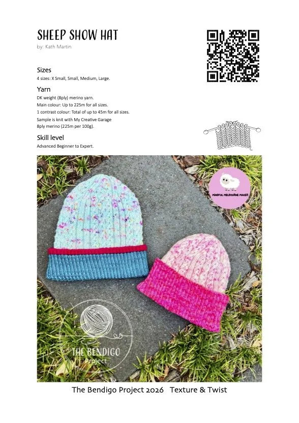 [PRE-ORDER] Sheep Show Hat Kit - The Bendigo Project