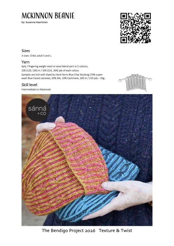 [PRE-ORDER] McKinnon Beanie Kit - The Bendigo Project