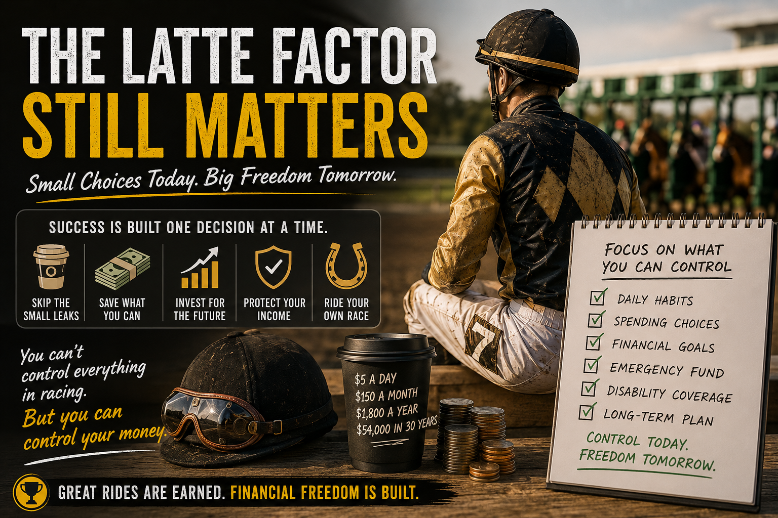 The Latte Factor Still Matters For Jockeys