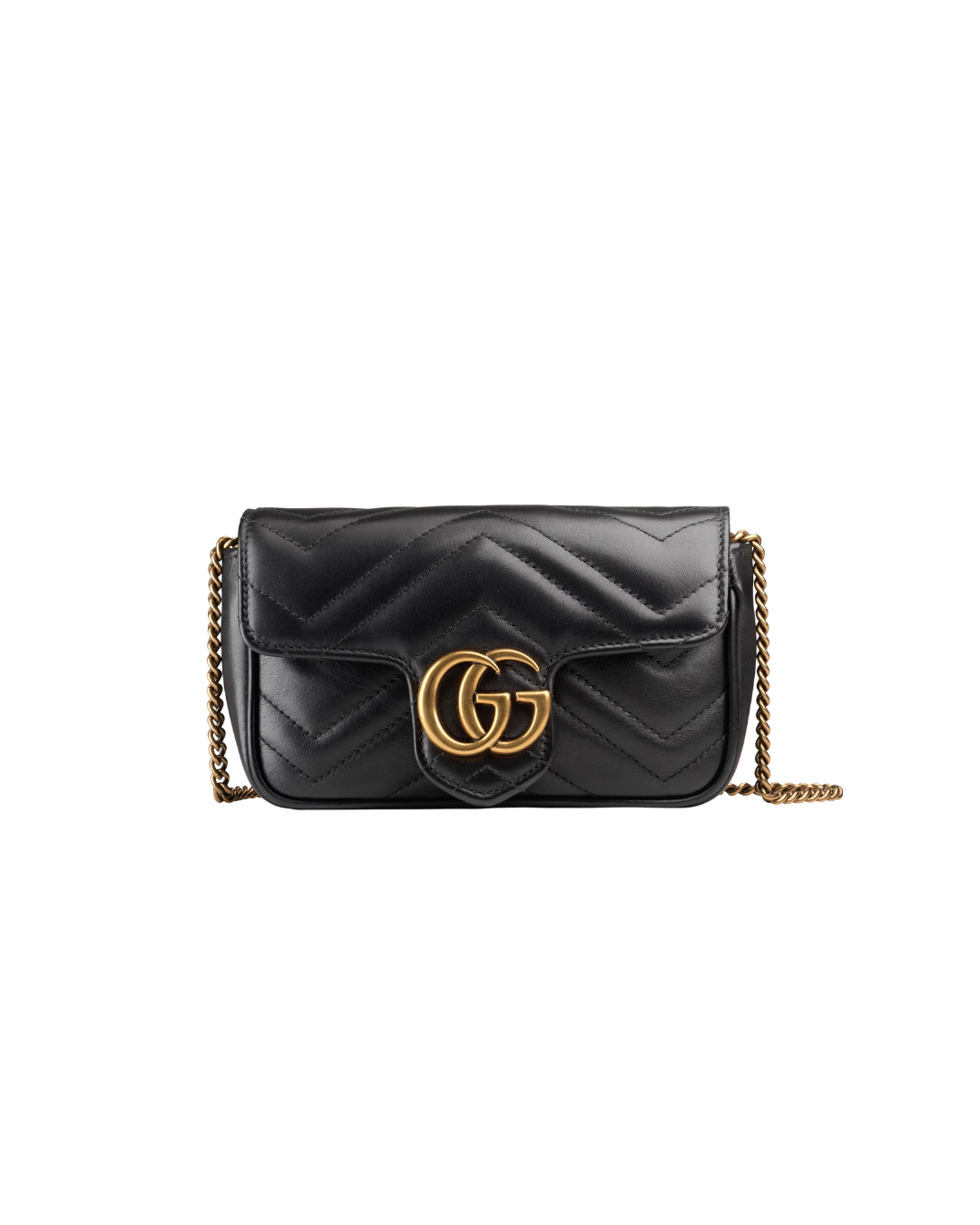Gucci mini quilted bag with gold hardware at Indulge Bag hire