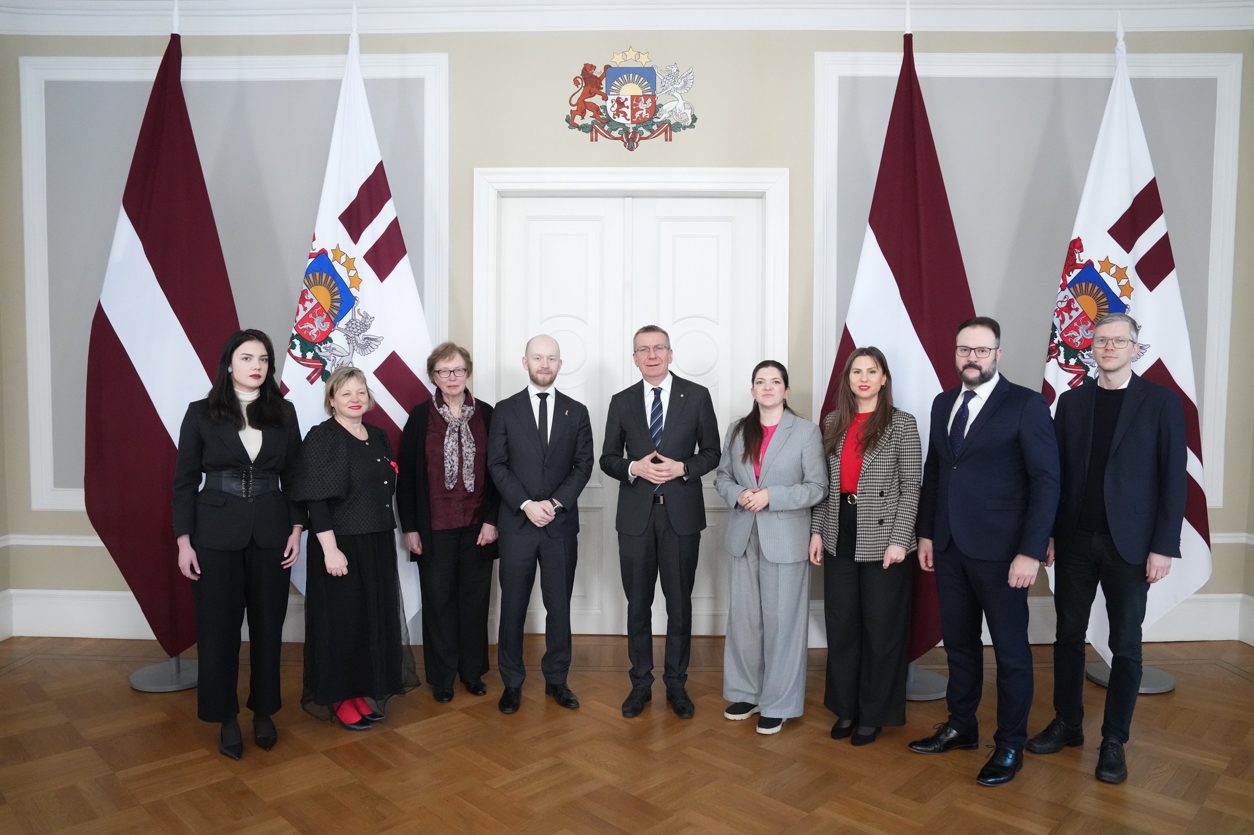 Progresīvie tiekas ar Valsts prezidentu