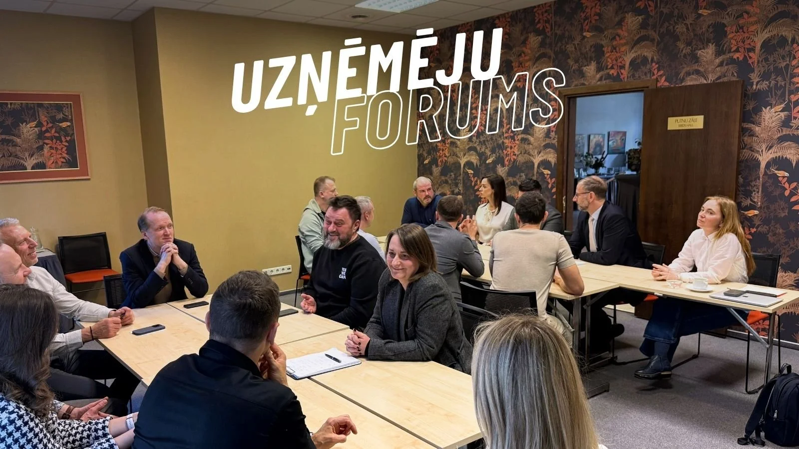 Uzņēmēju forumā tiekamies ar Ropažu uzņēmējiem