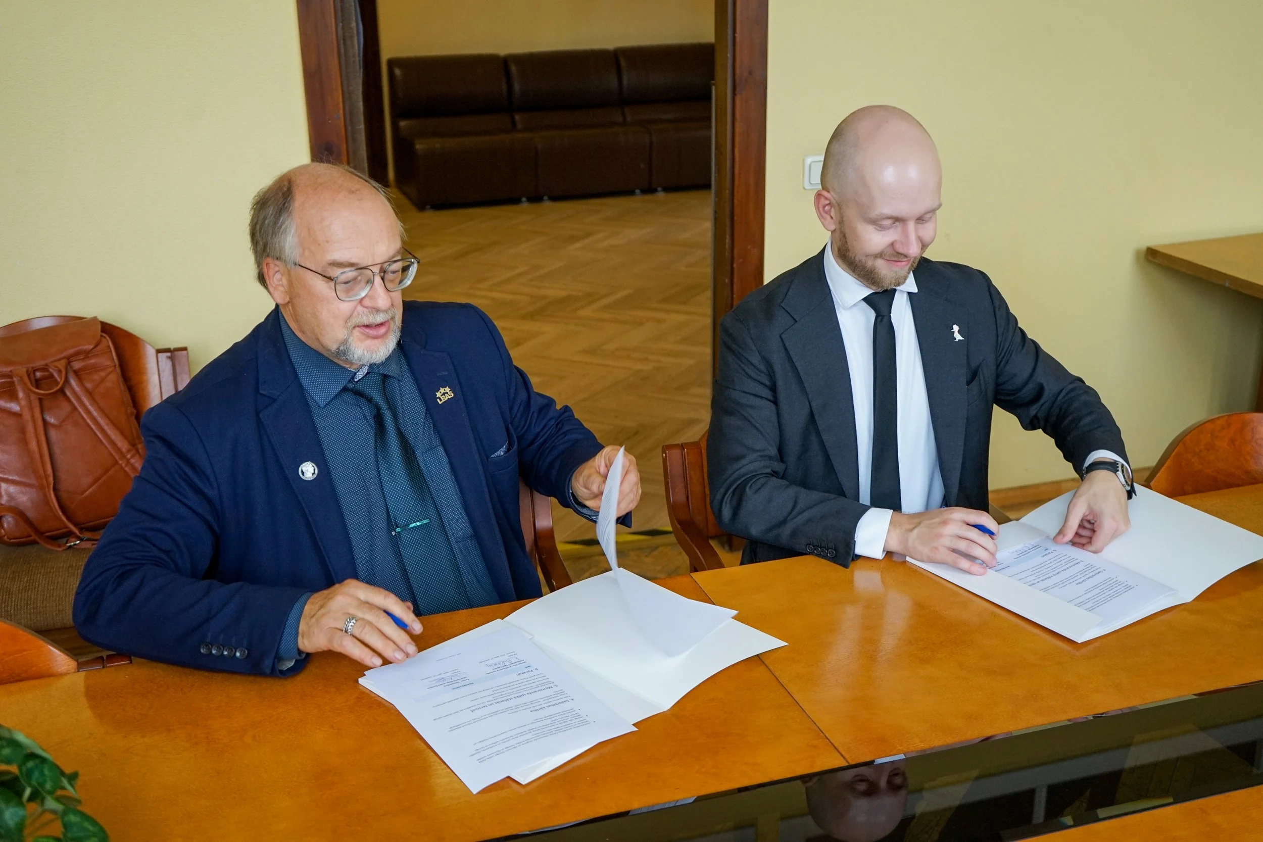 Vienojāmies ar LBAS par sadarbību sociālā dialoga stiprināšanā