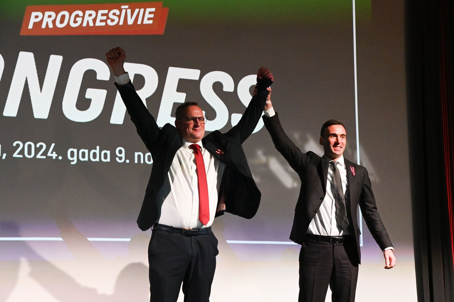 Partiju “Progresīvie“ turpmāk vadīs Agnese Lāce un Andris Šuvajevs ...