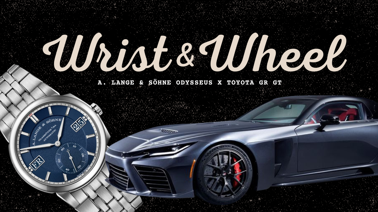 Vol. 23: Toyota GR GT × A. Lange &amp; Söhne Odysseus