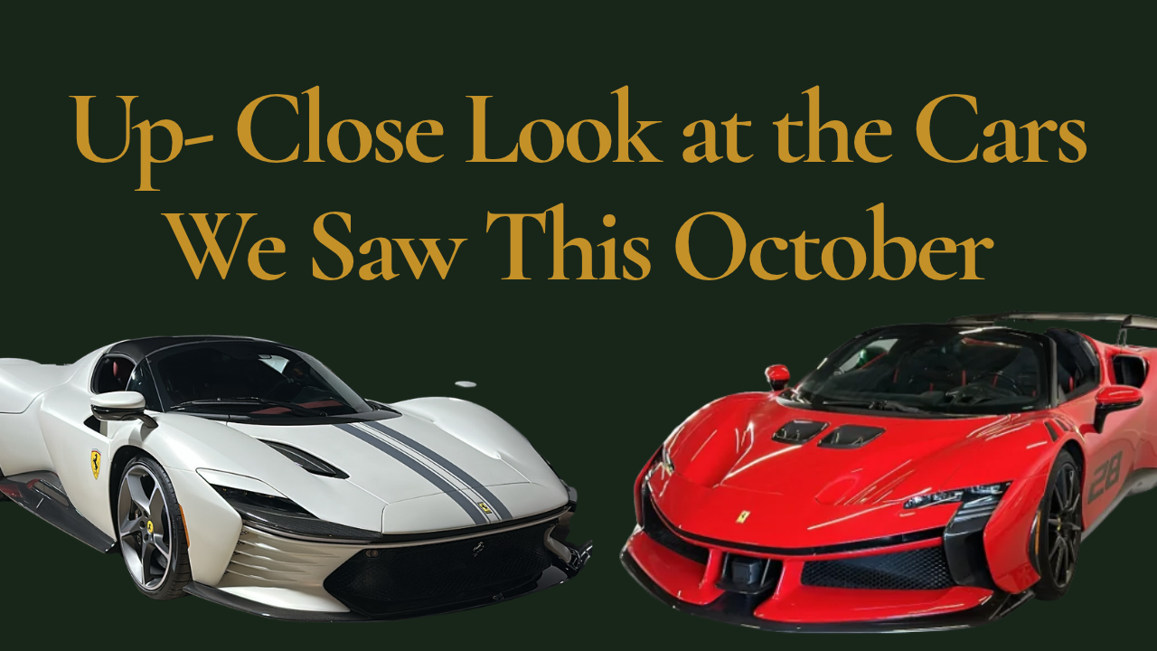 Up-Close Look at the Cars We Saw This October