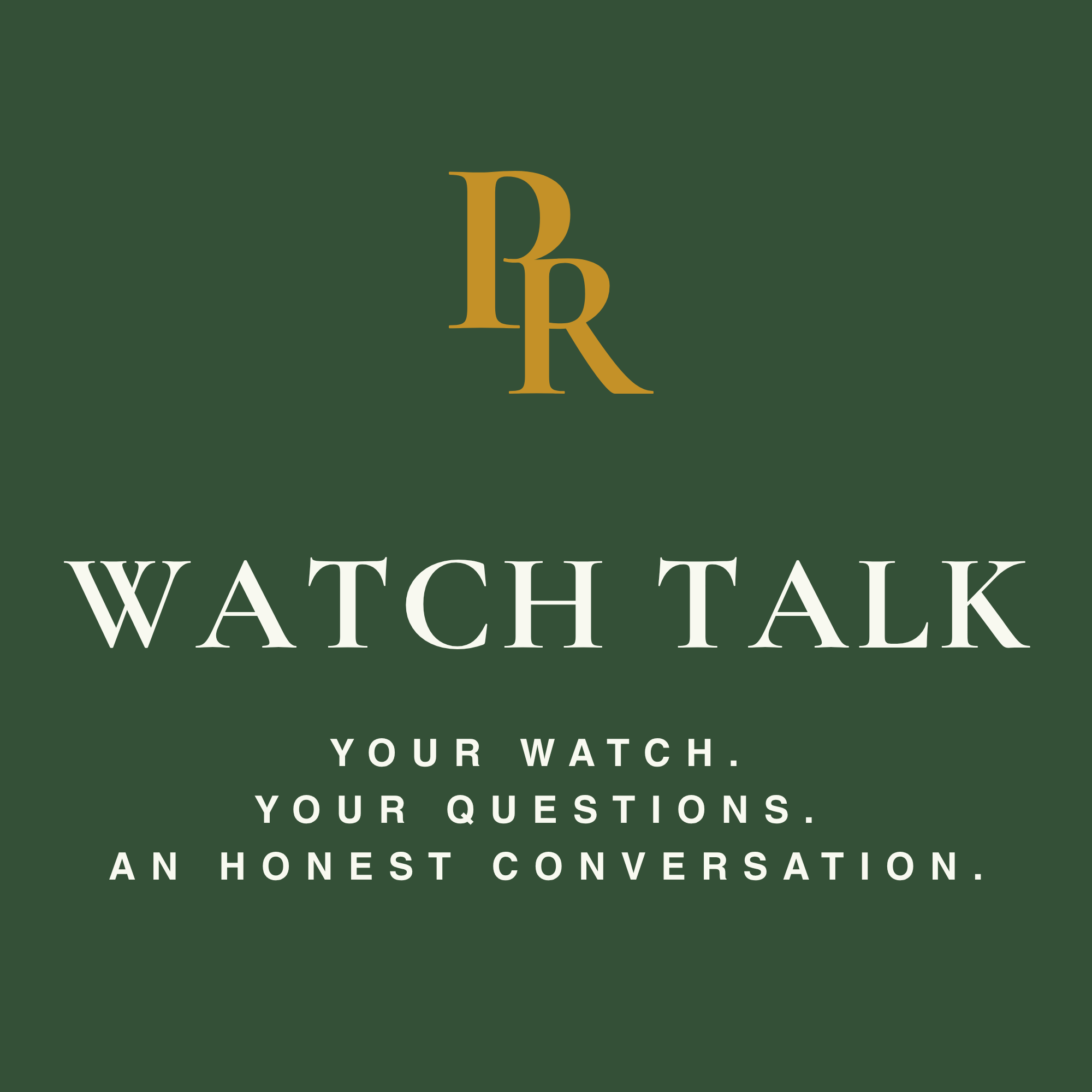 WATCH TALK — 30-Minute Private Session