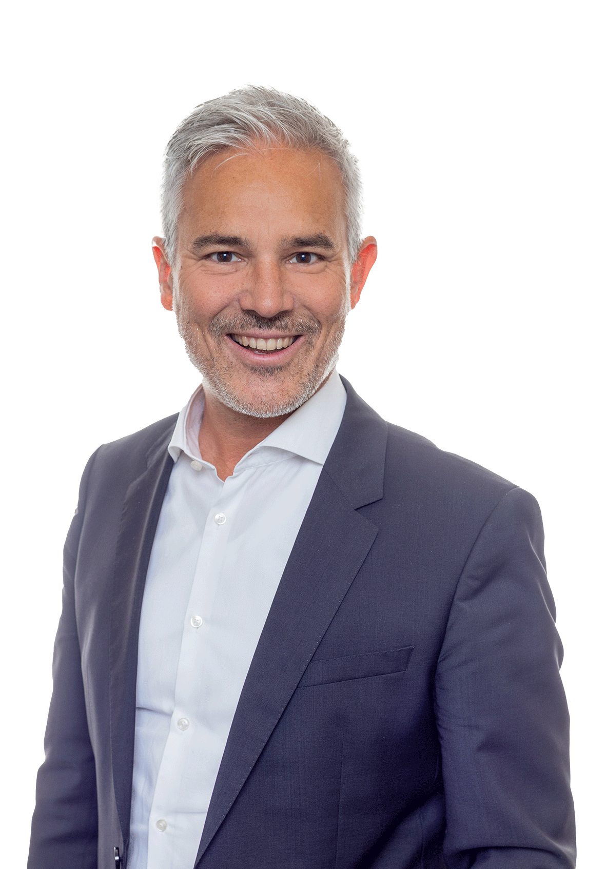 Andreas Hoelzer, einer der Geschäftsführer von  Hochfrequenz Unternehmensberatung GmbH, freundlich lächelt.