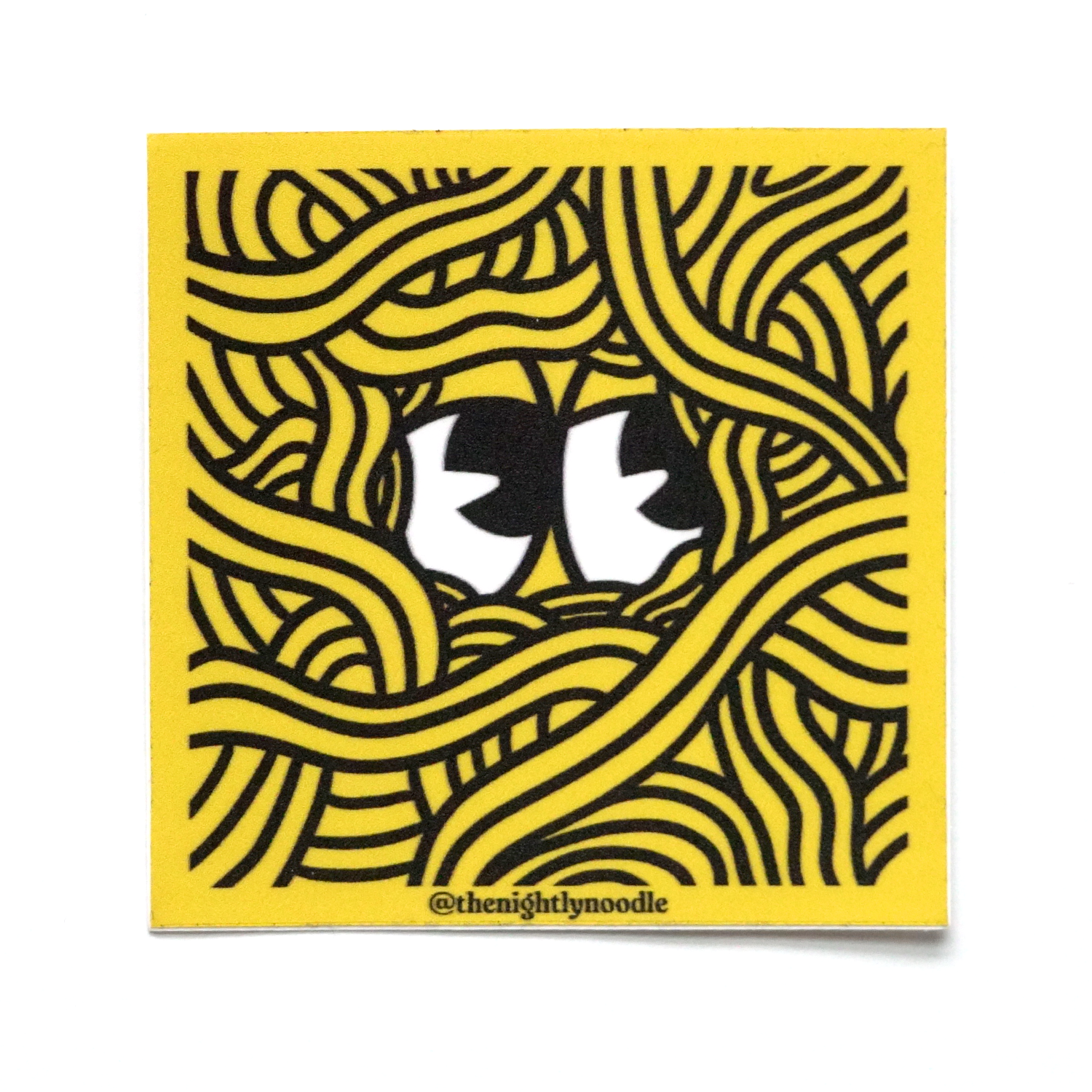 Square Logo Sticker