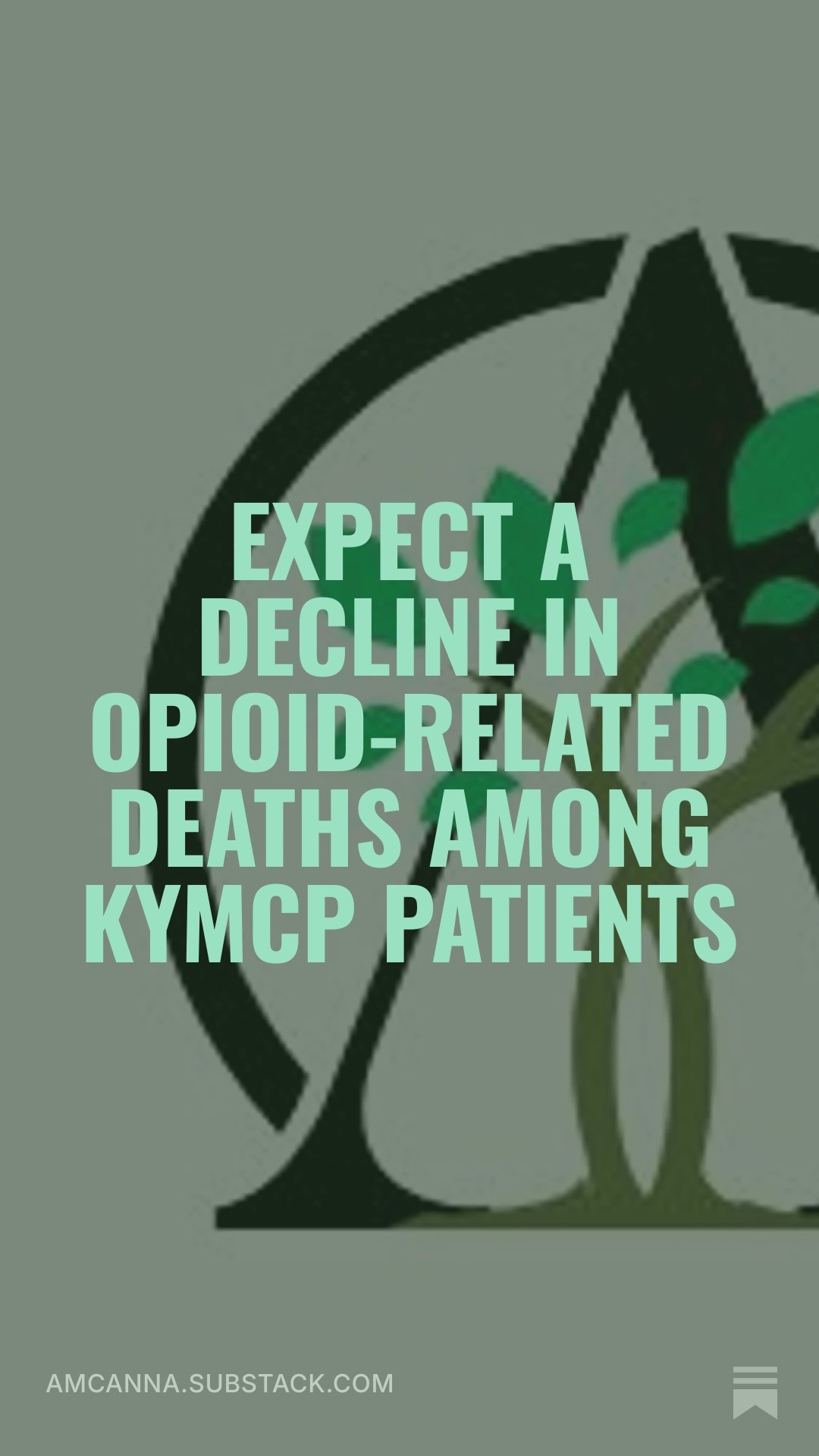 Opioid-related deaths likely to decline among Kentucky’s medical cannabis patients