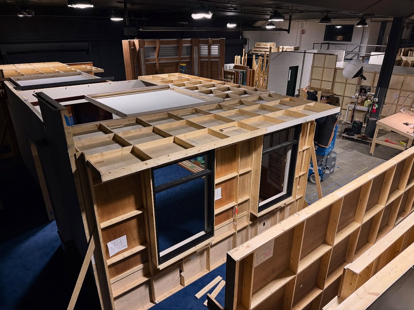 We&rsquo;ve been building like crazy the past two weeks! Stage C is FULL. 4 beautiful sets ready to be utilized by @montana48hfp contestants! Now is a great time for a tour!