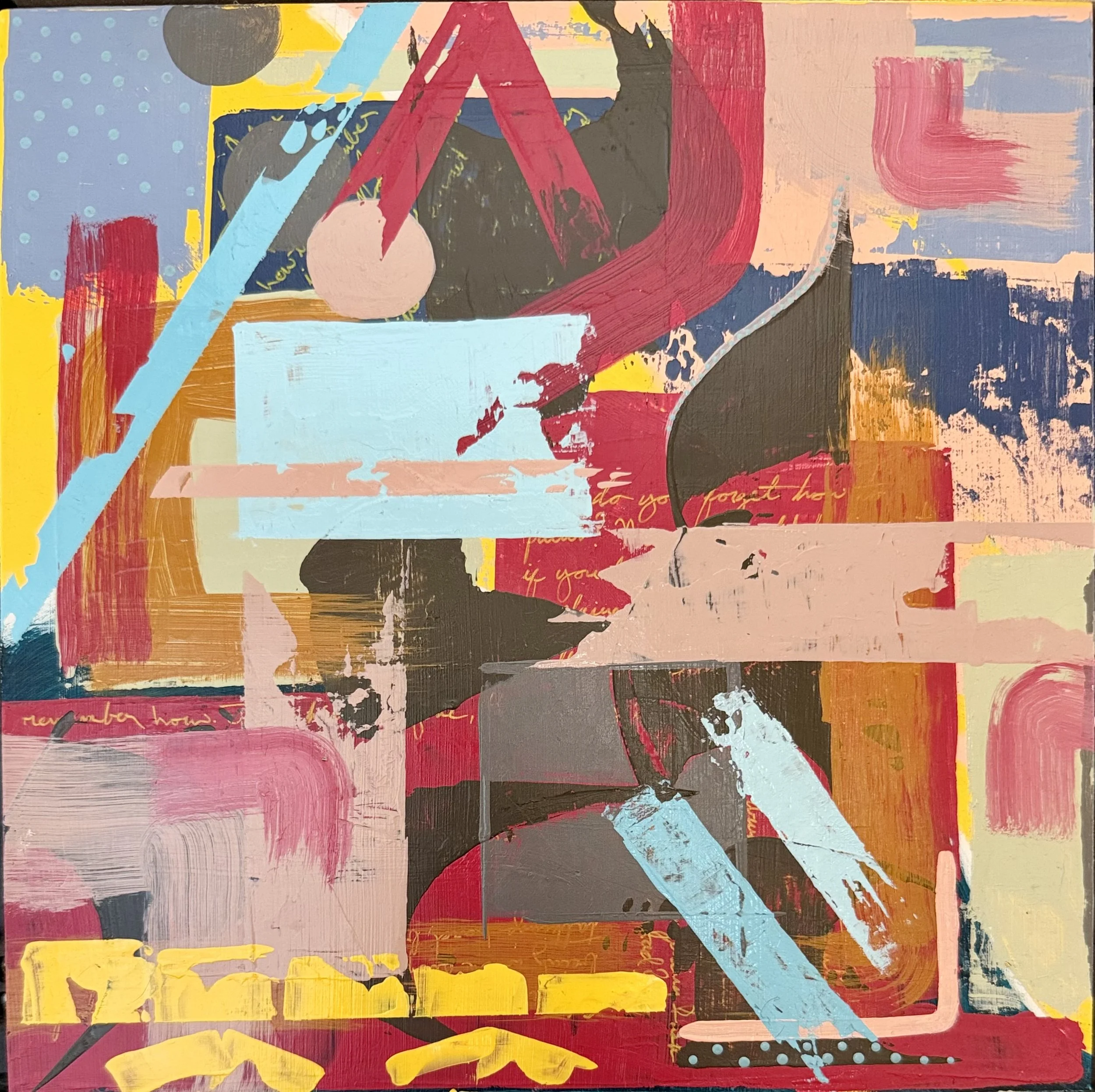 Journal
12x12 inches, acrylic on wood panel, 2022