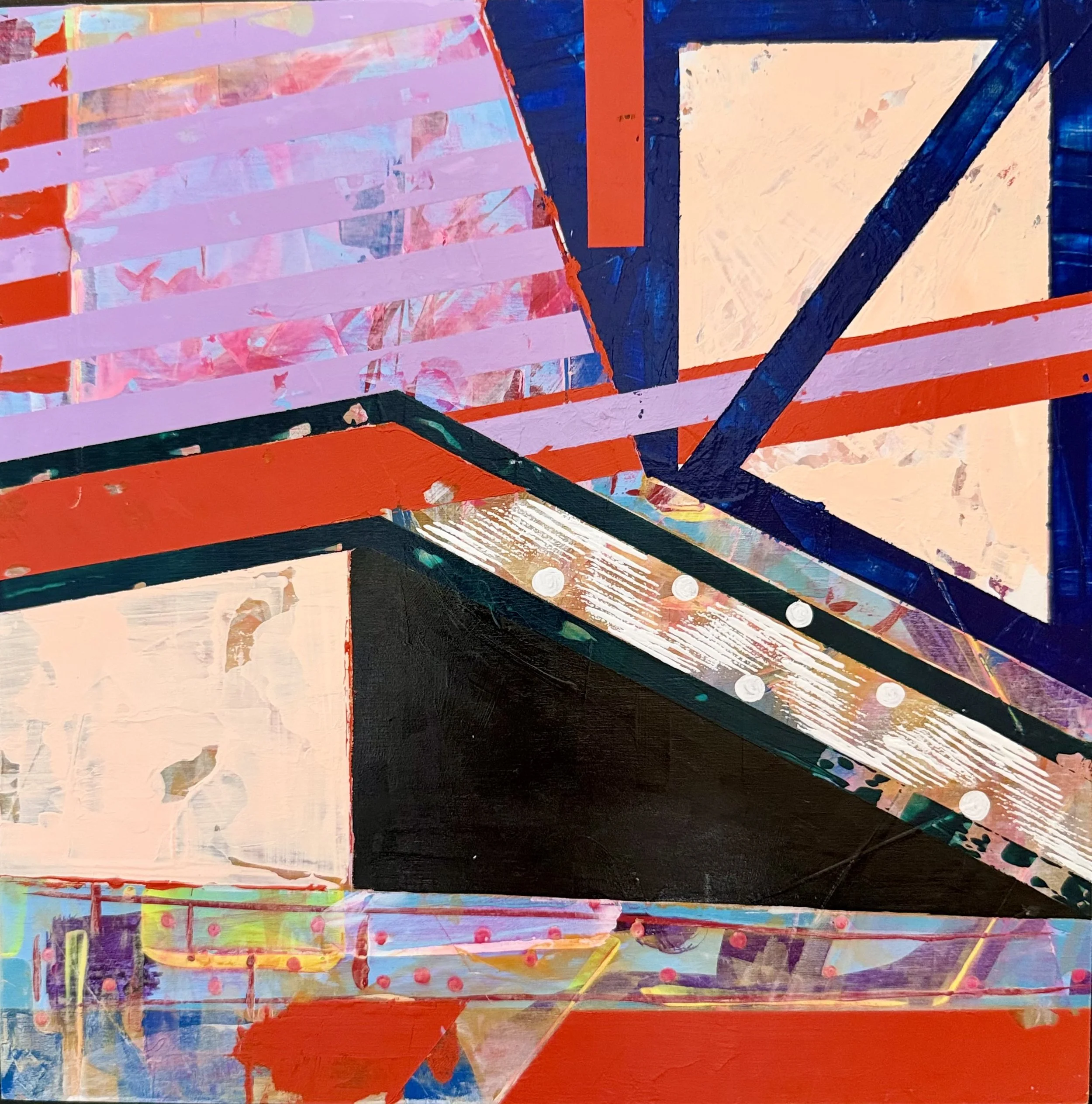 Metro
12x12 inches, acrylic on wood panel, 2023