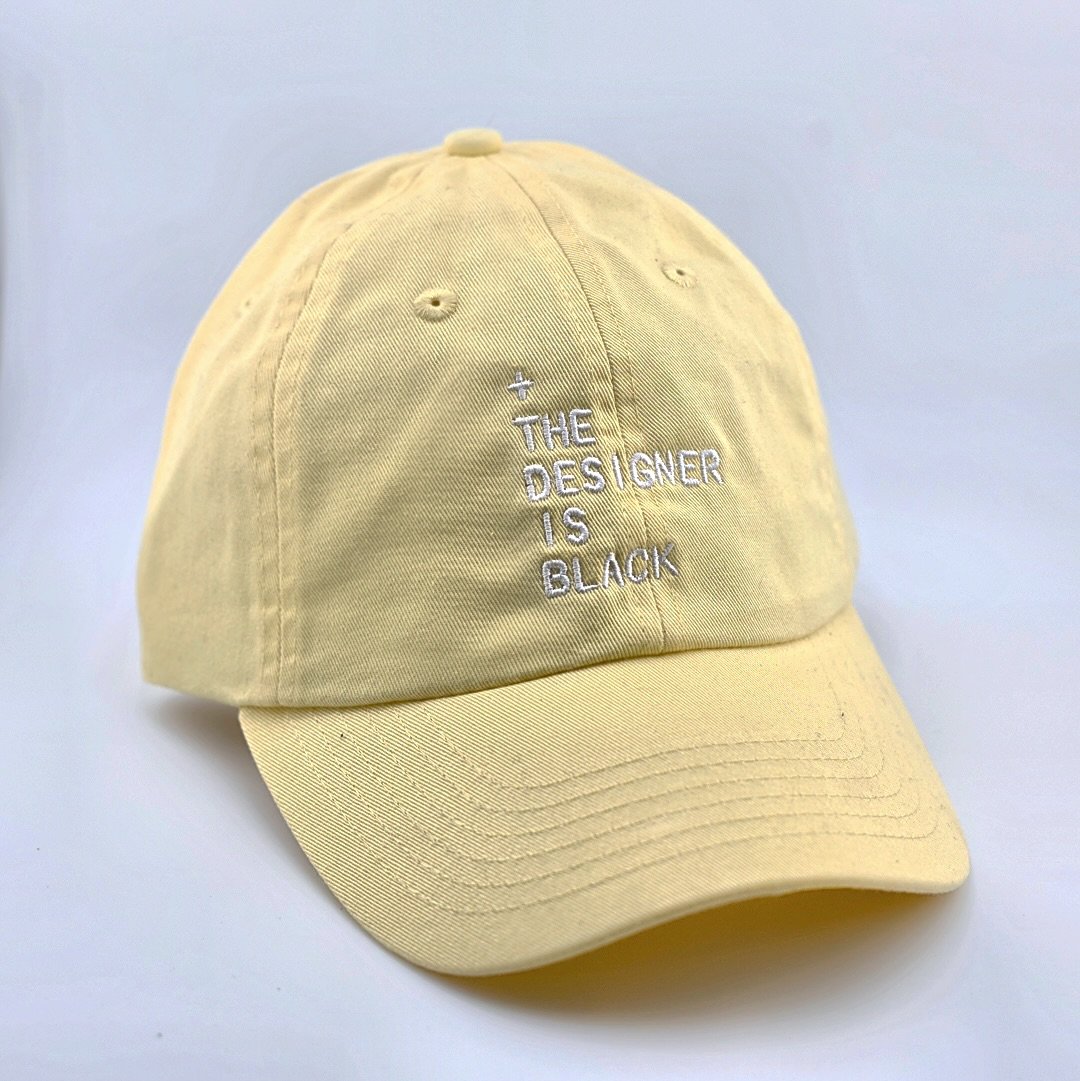 +TDIB Dad Hat Yellow Pastel