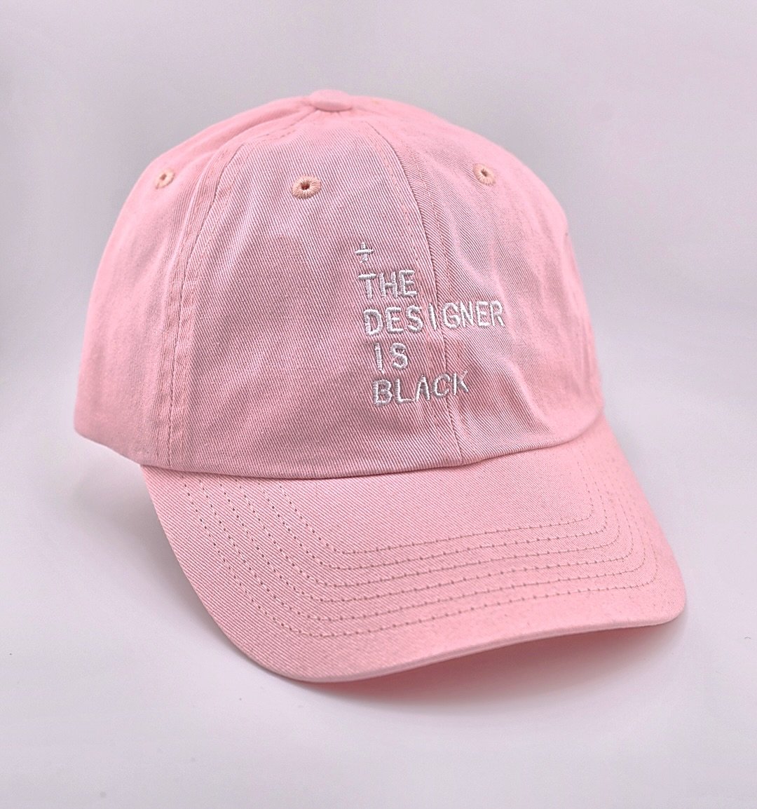 +TDIB Dad Hat Pink Pastel
