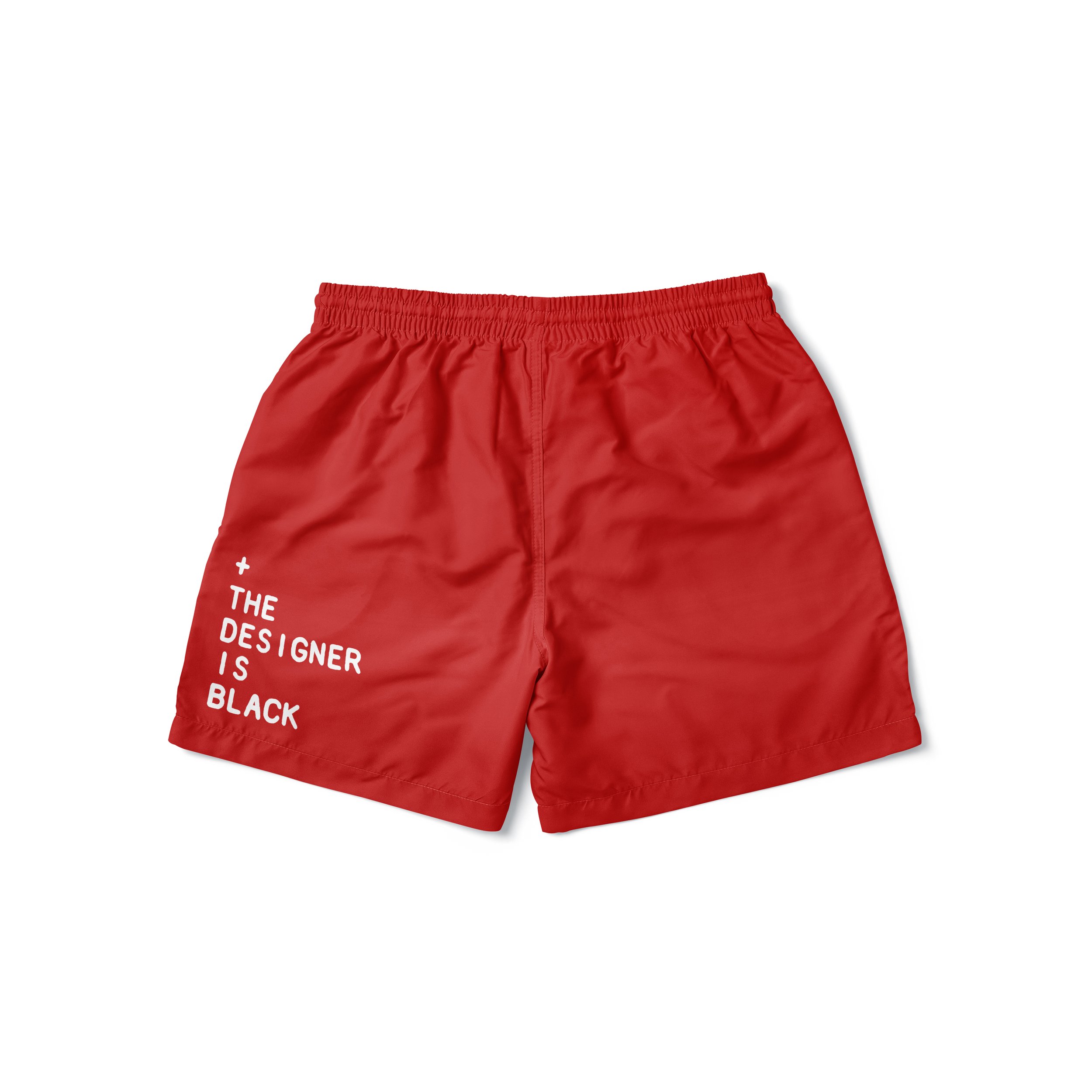 +TDIB Running Shorts Red