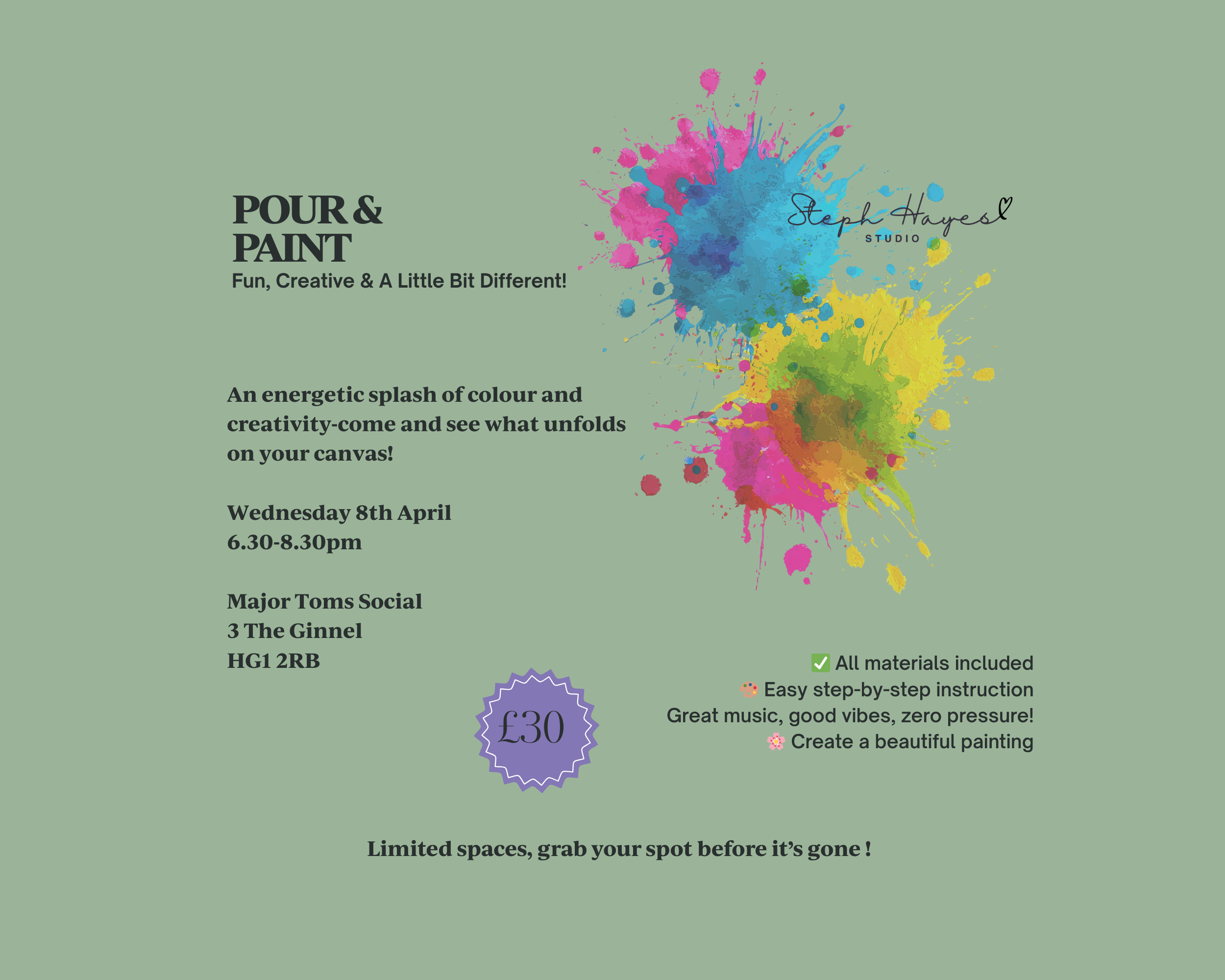 Pour & Paint Social April-8