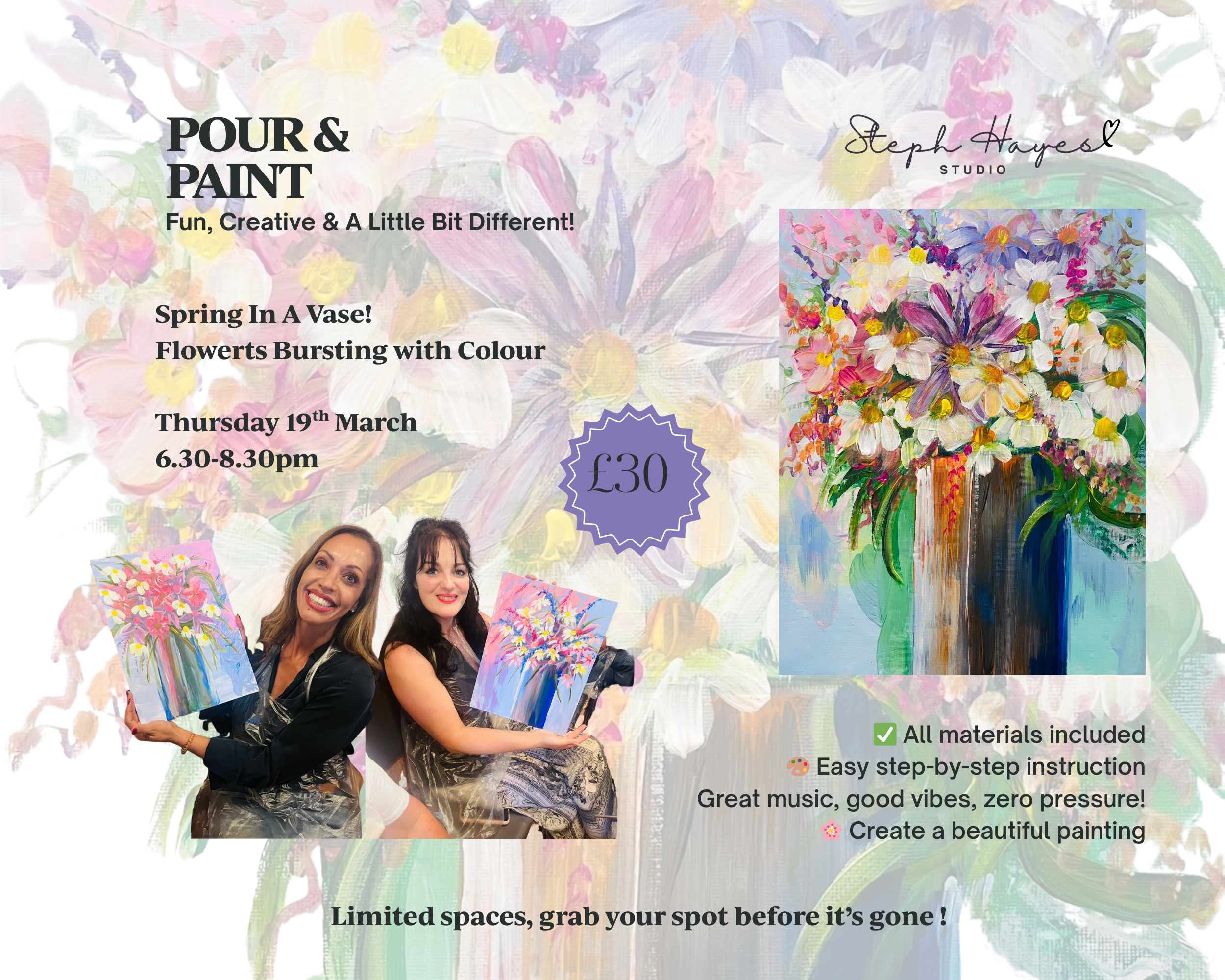 Pour & Paint March-19