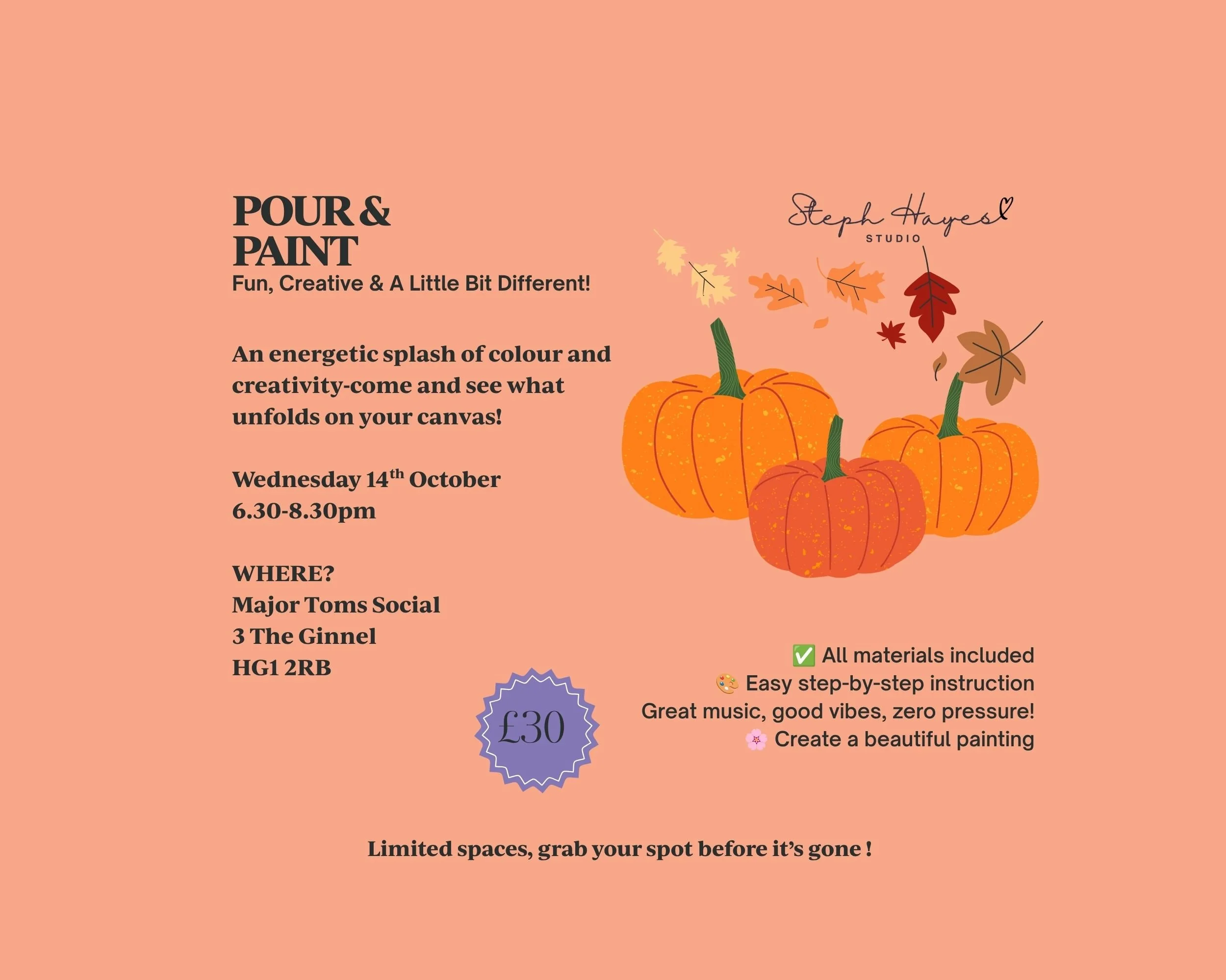 Pour & Paint Social -Oct-14