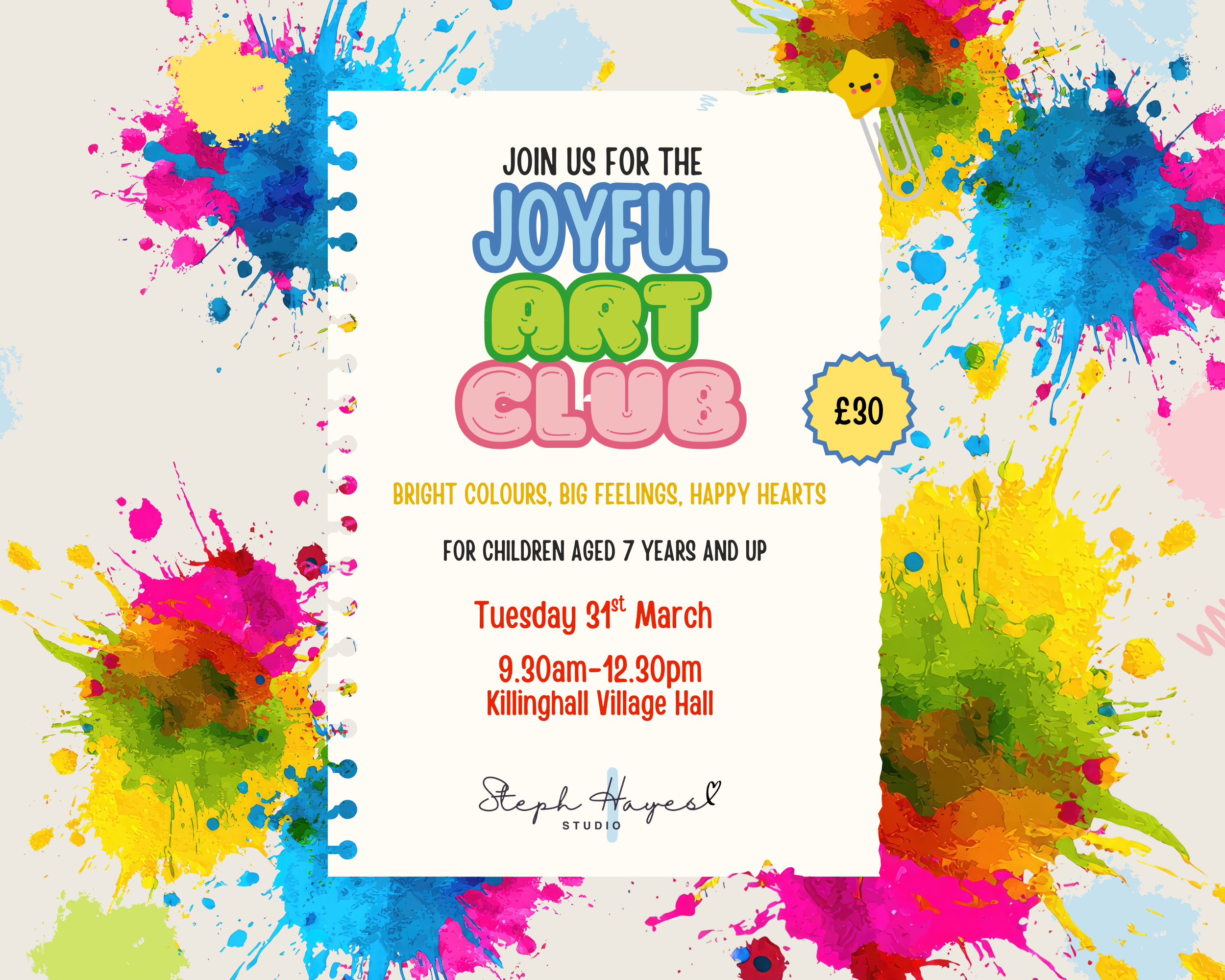 Joyful Art Club March-31