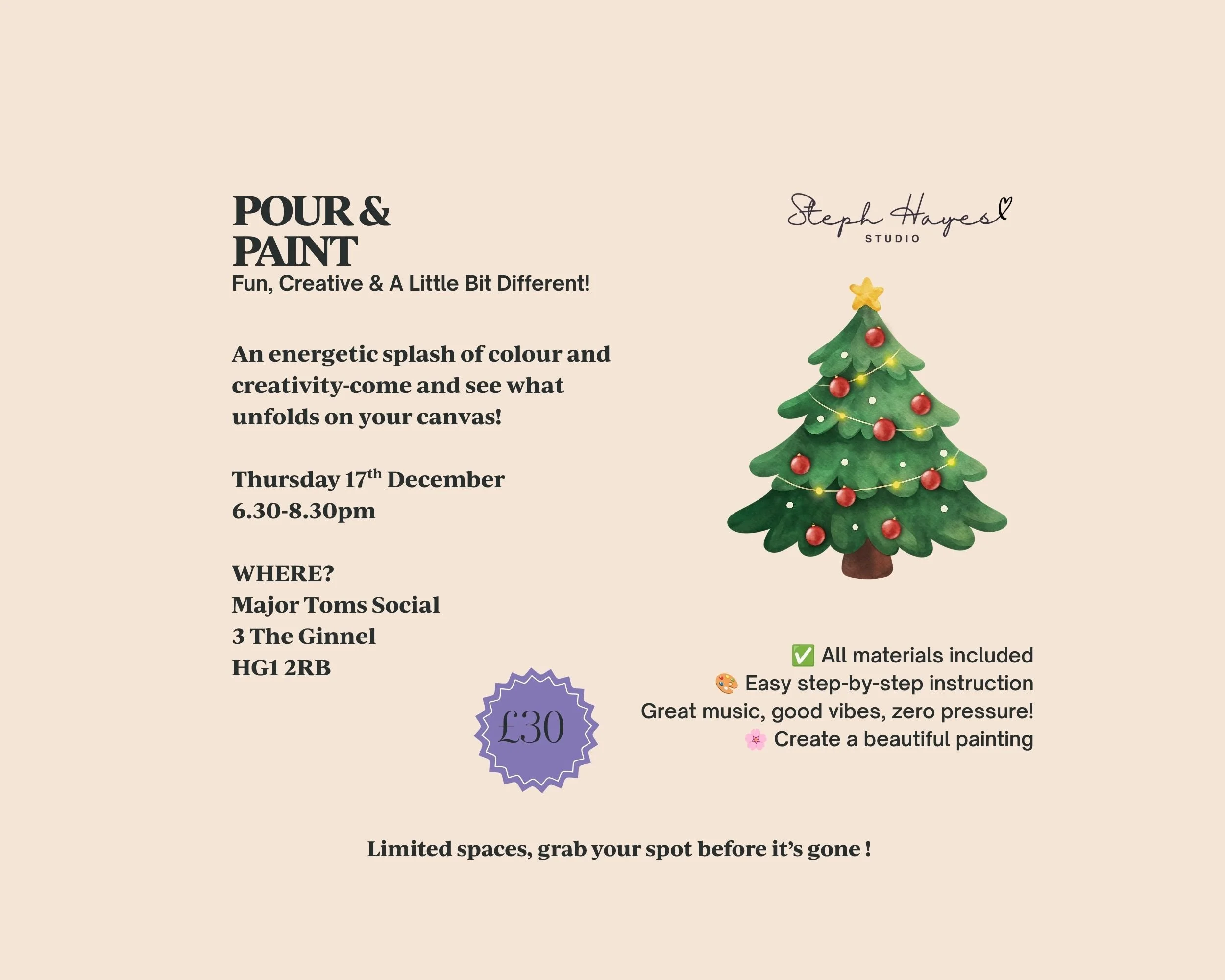Pour & Paint Social -Dec-17