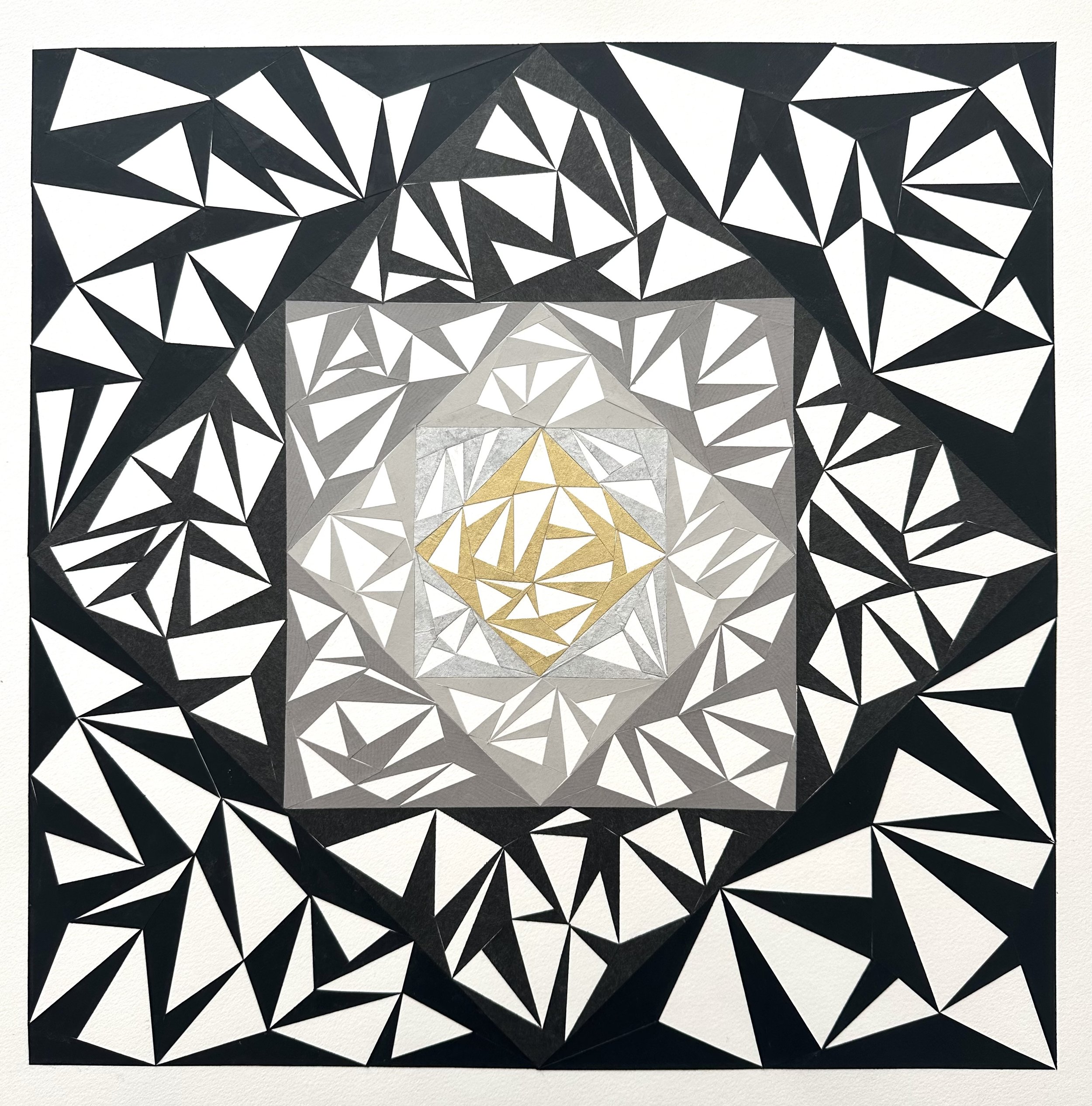 Through the Darkness, 2026, 50 x 50cm