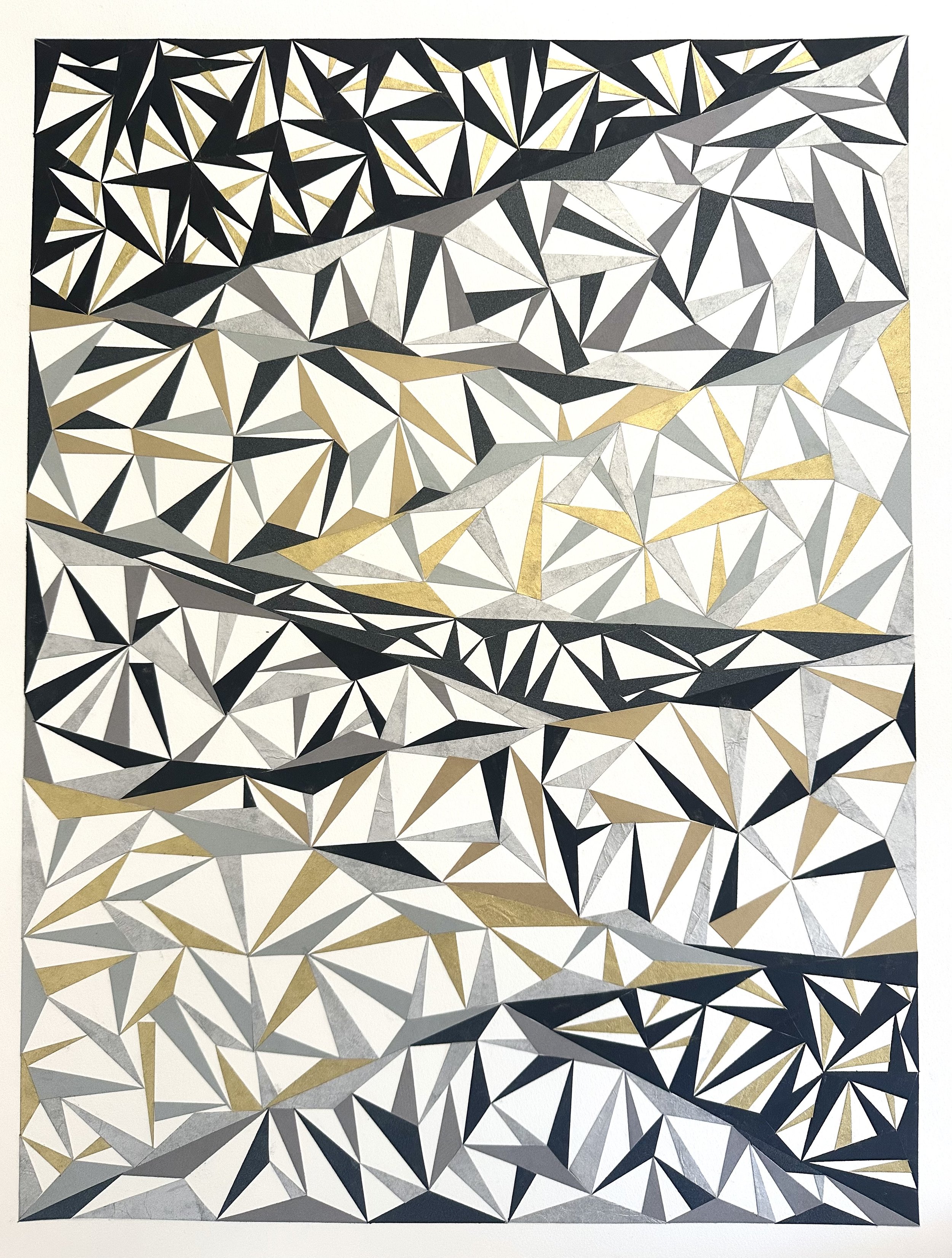 Threads of Gold, 2026, 50 x 65cm