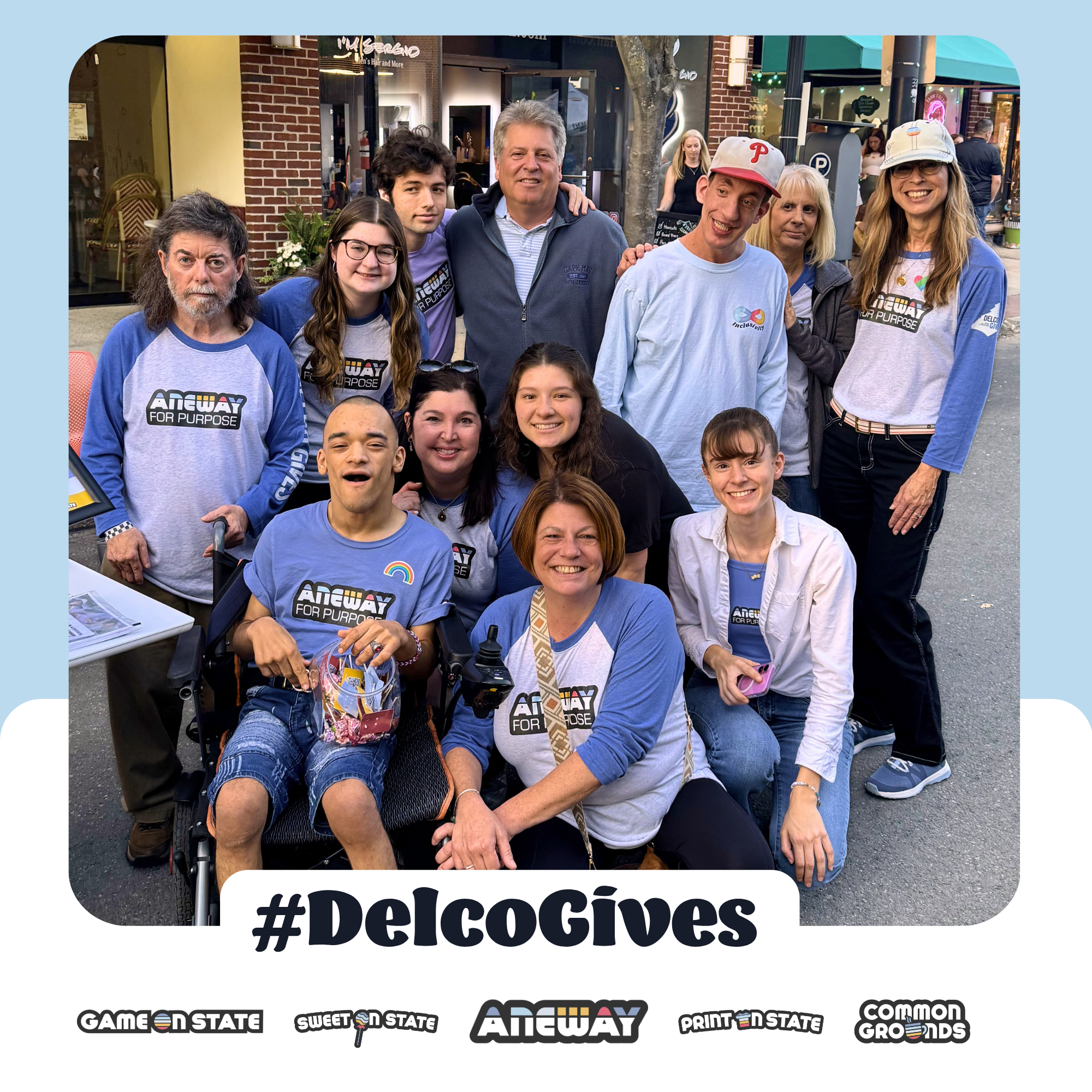 Delco Gives Kick Off