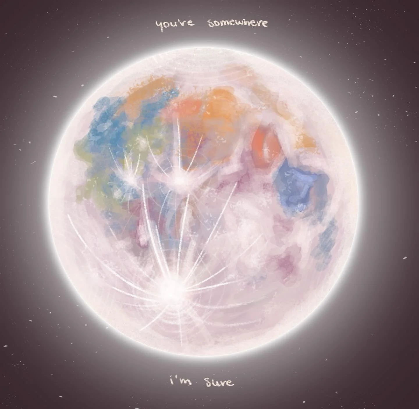 the moon is beautiful tonight, isn&rsquo;t it?

#digitalillustration #procreate #artemisii #moon #loona