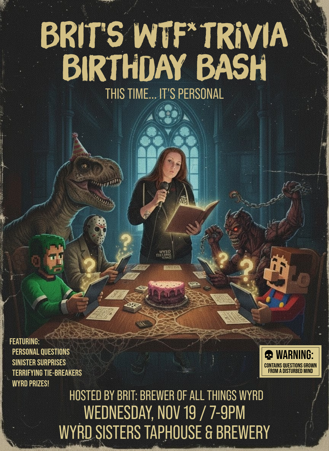 WTF* TRIVIA - Brit’s Birthday Edition
