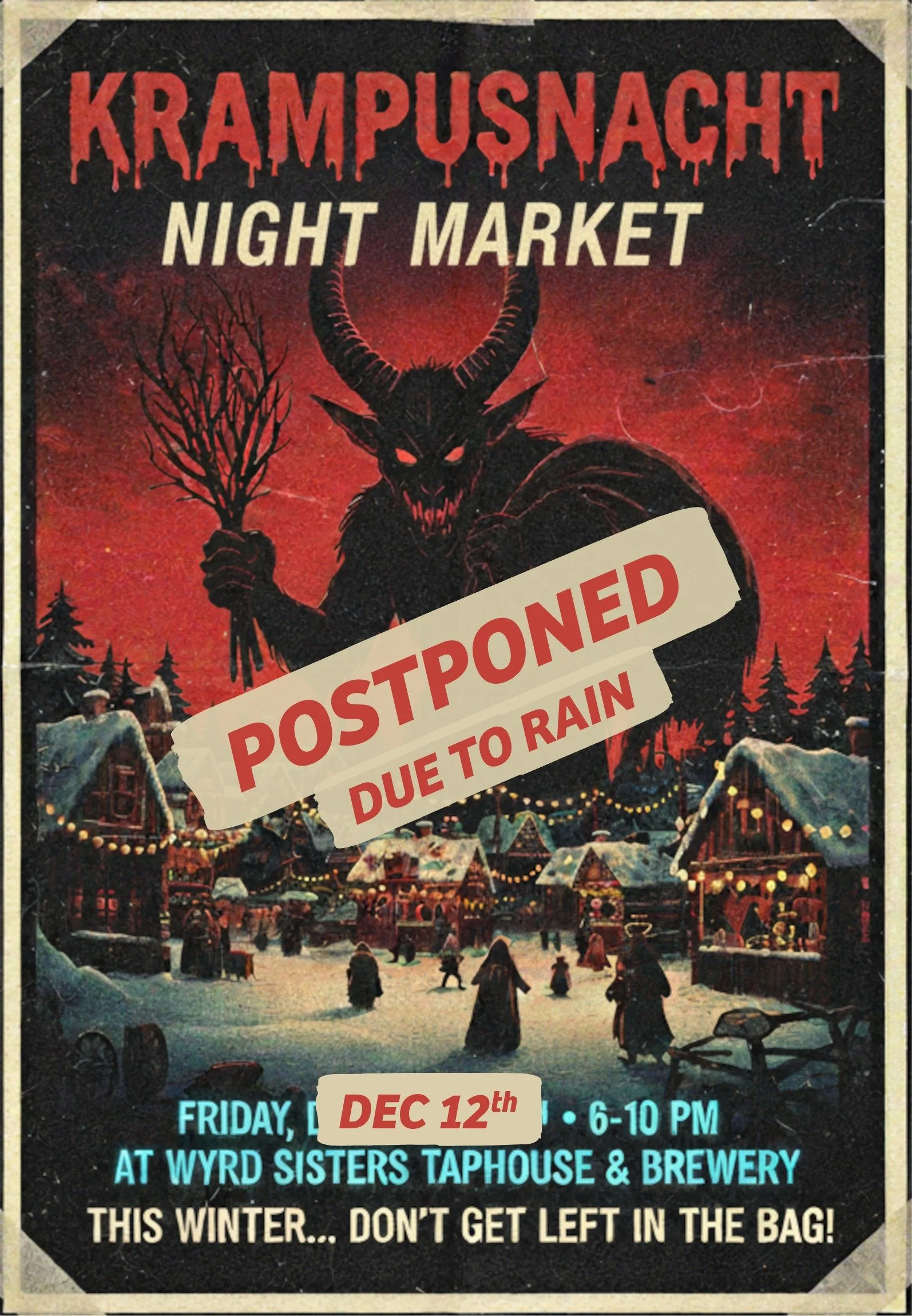 Krampusnacht Night Market