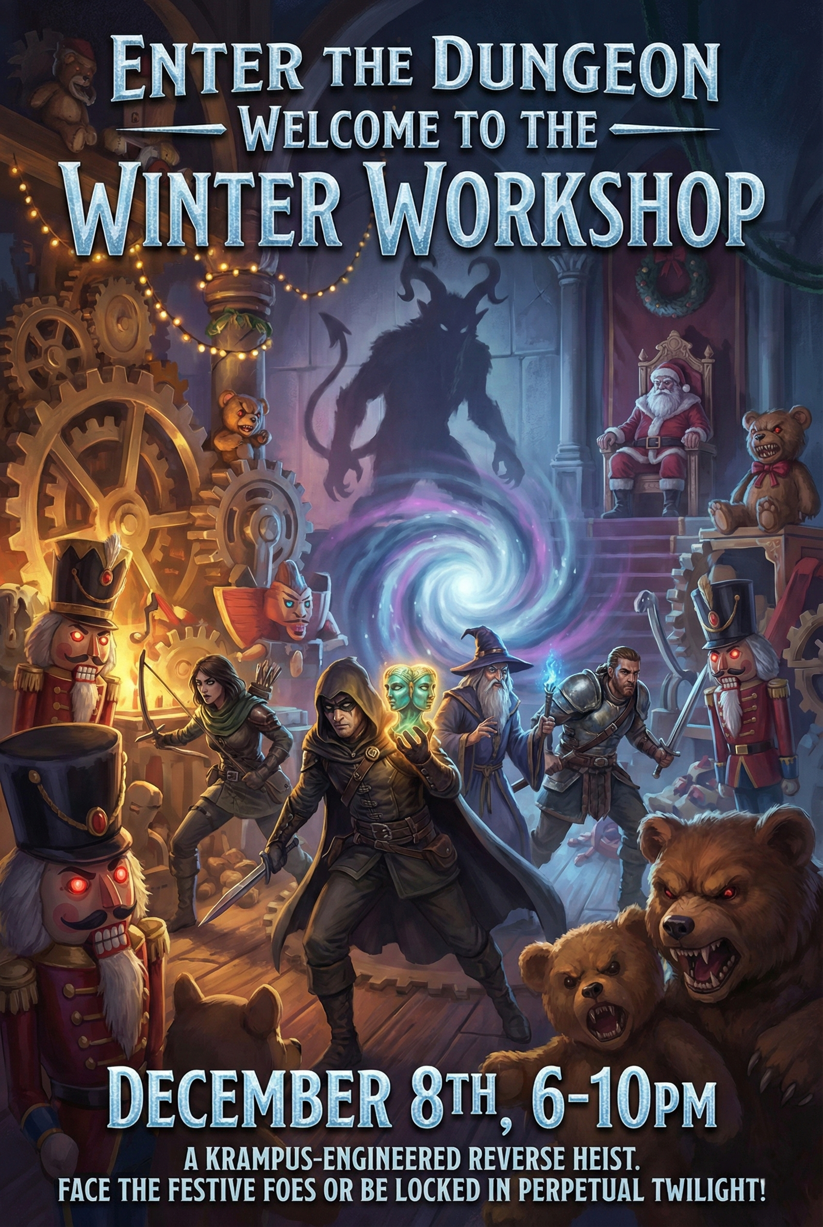 Enter the Dungeon -Welcome to the Winter Workshop