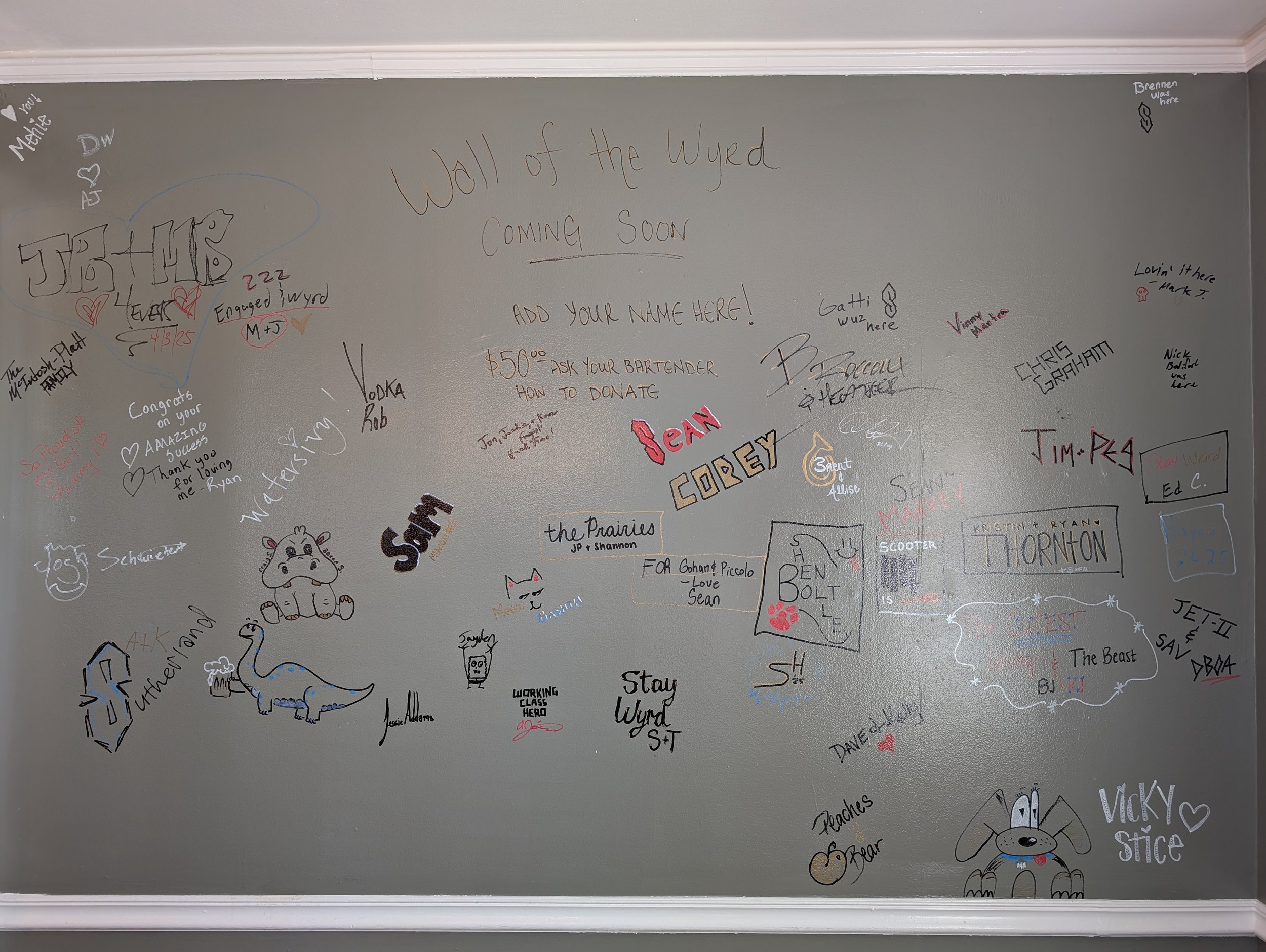 Wall of the Wyrd - Wyrdo VIP Access