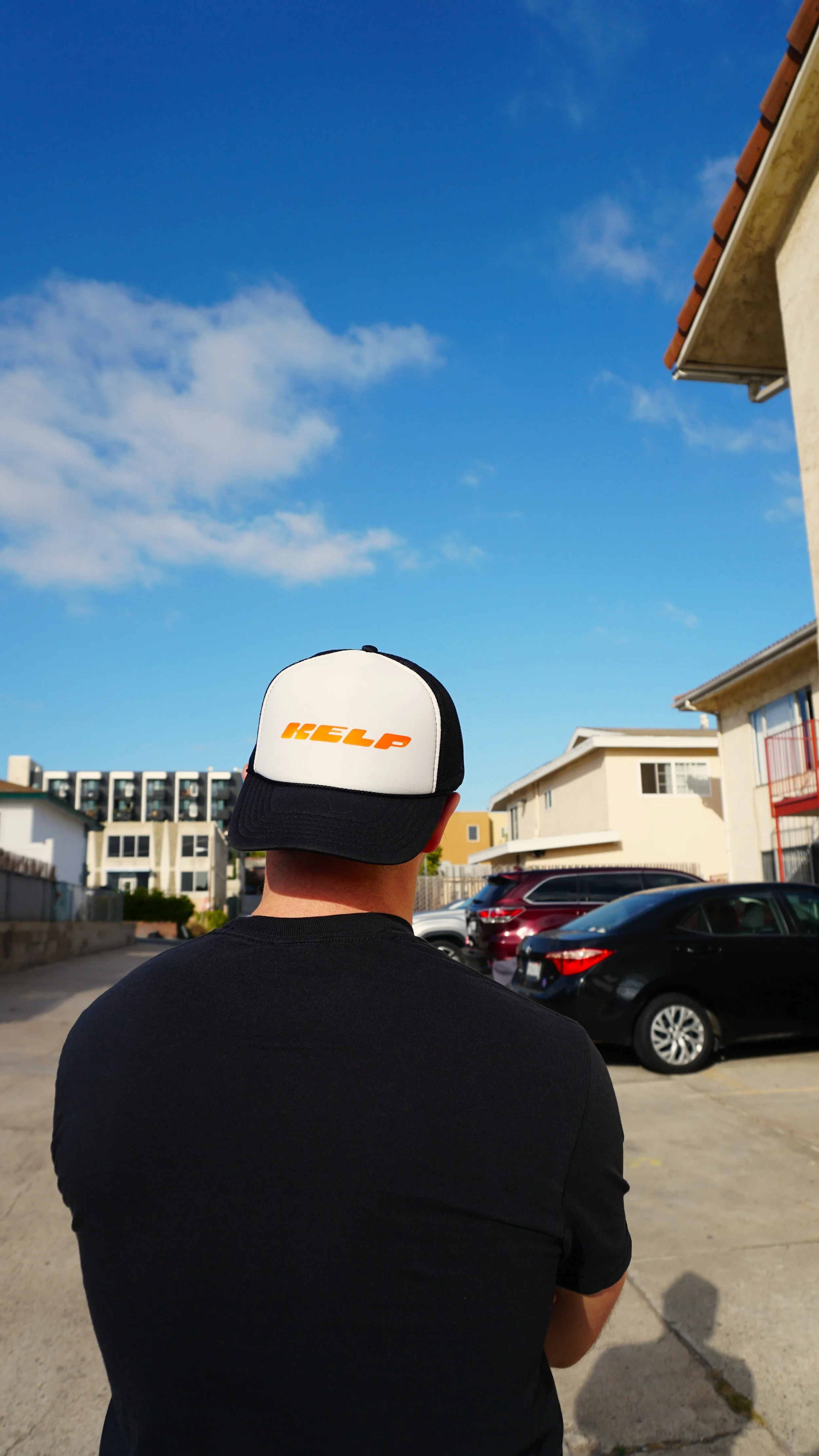 Black/White Trucker Hat
