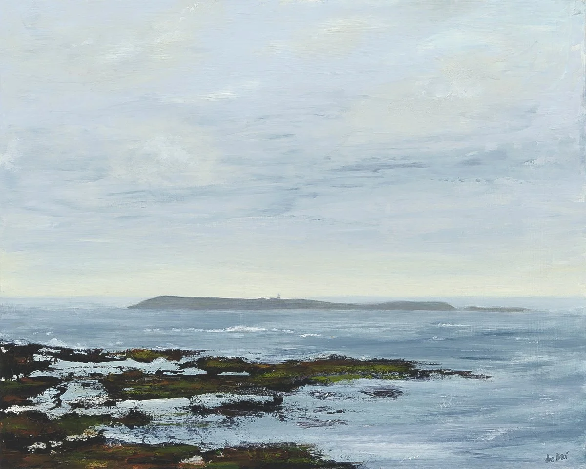 Reachlainn Uí Bhirn - Rathlin O'Birne, Donegal (400x500mm)