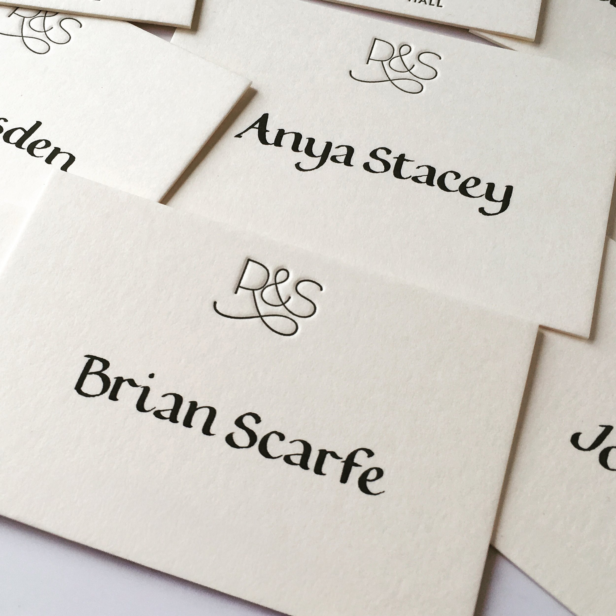 Heritage calligraphy style showing balanced letterforms and precise hand-lettering.