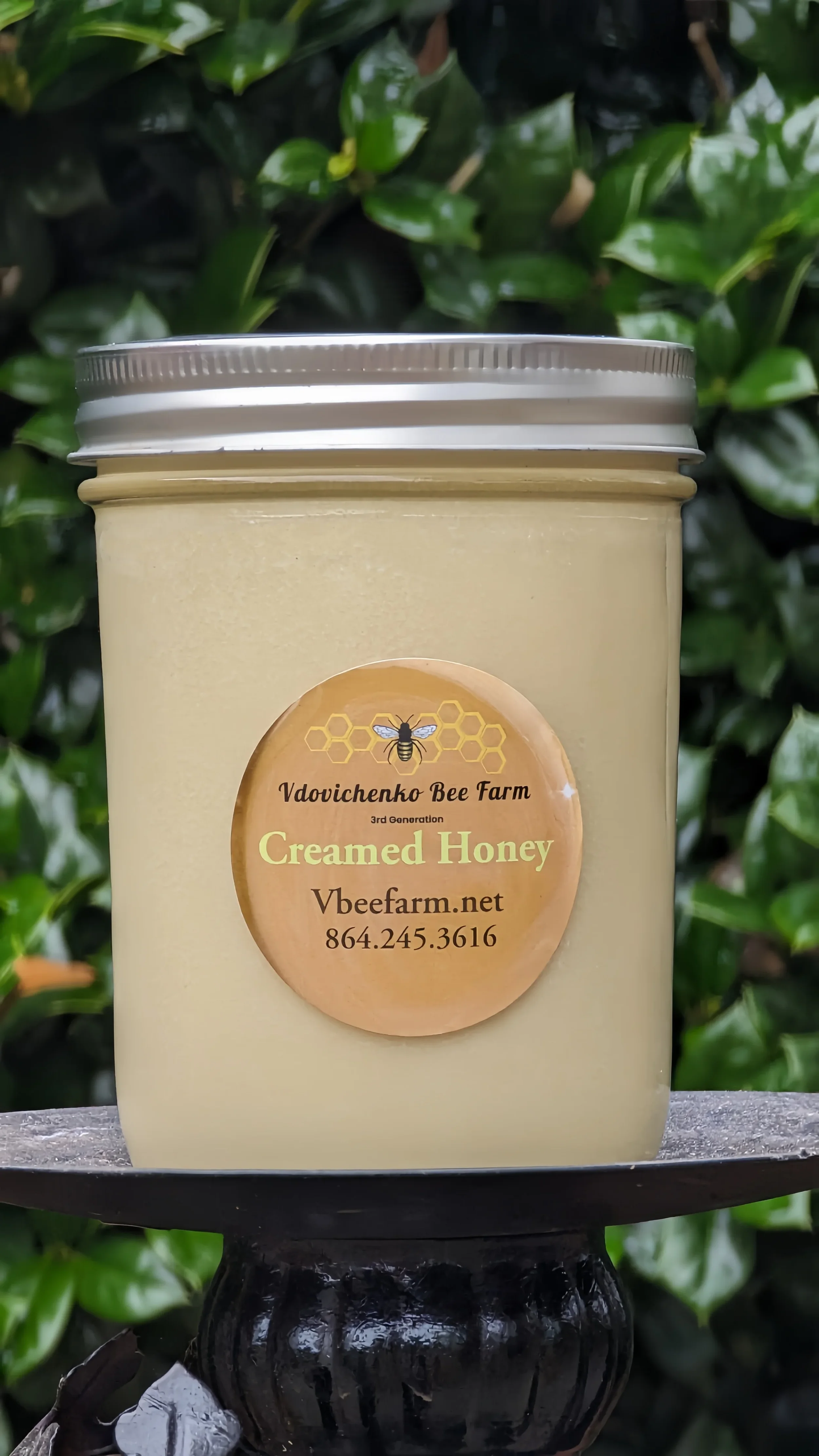 Vdovichenko Bee Farm Creamed Whipped Honey 12oz