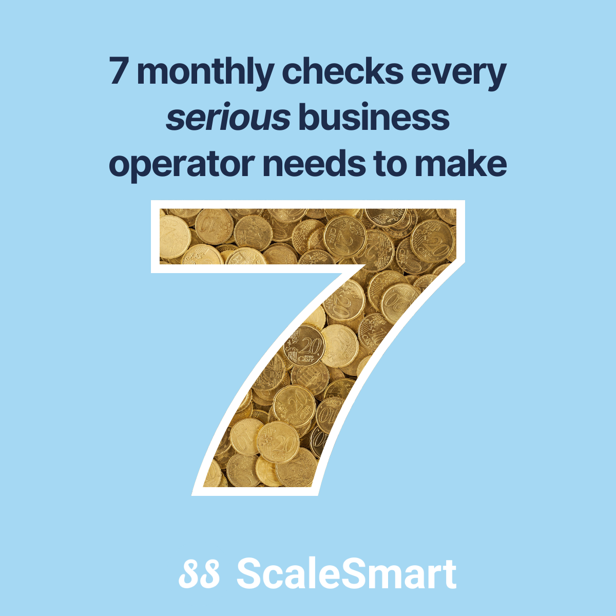 7 monthly checks I wish I'd known to make when I started out ๐