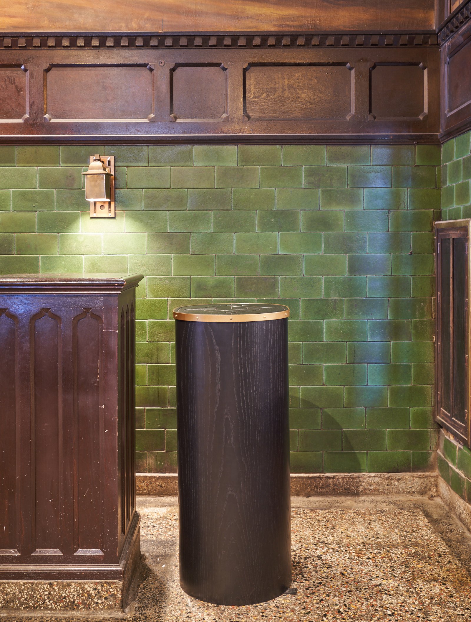 Commercial Interior Design - Restaurant Design - Host Stand Design - Custom Hospitality Furniture Design - Historic Renovation