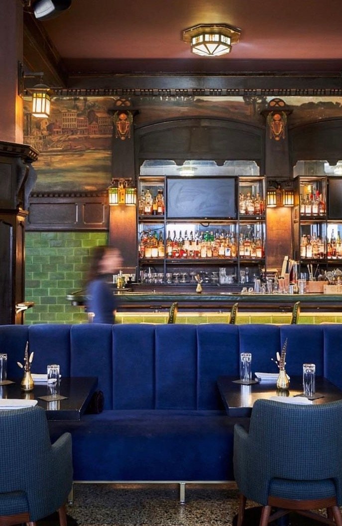 Commercial Interior Design - Restaurant Design - Bar Design - Custom Hospitality Furniture Design - Historic Renovation